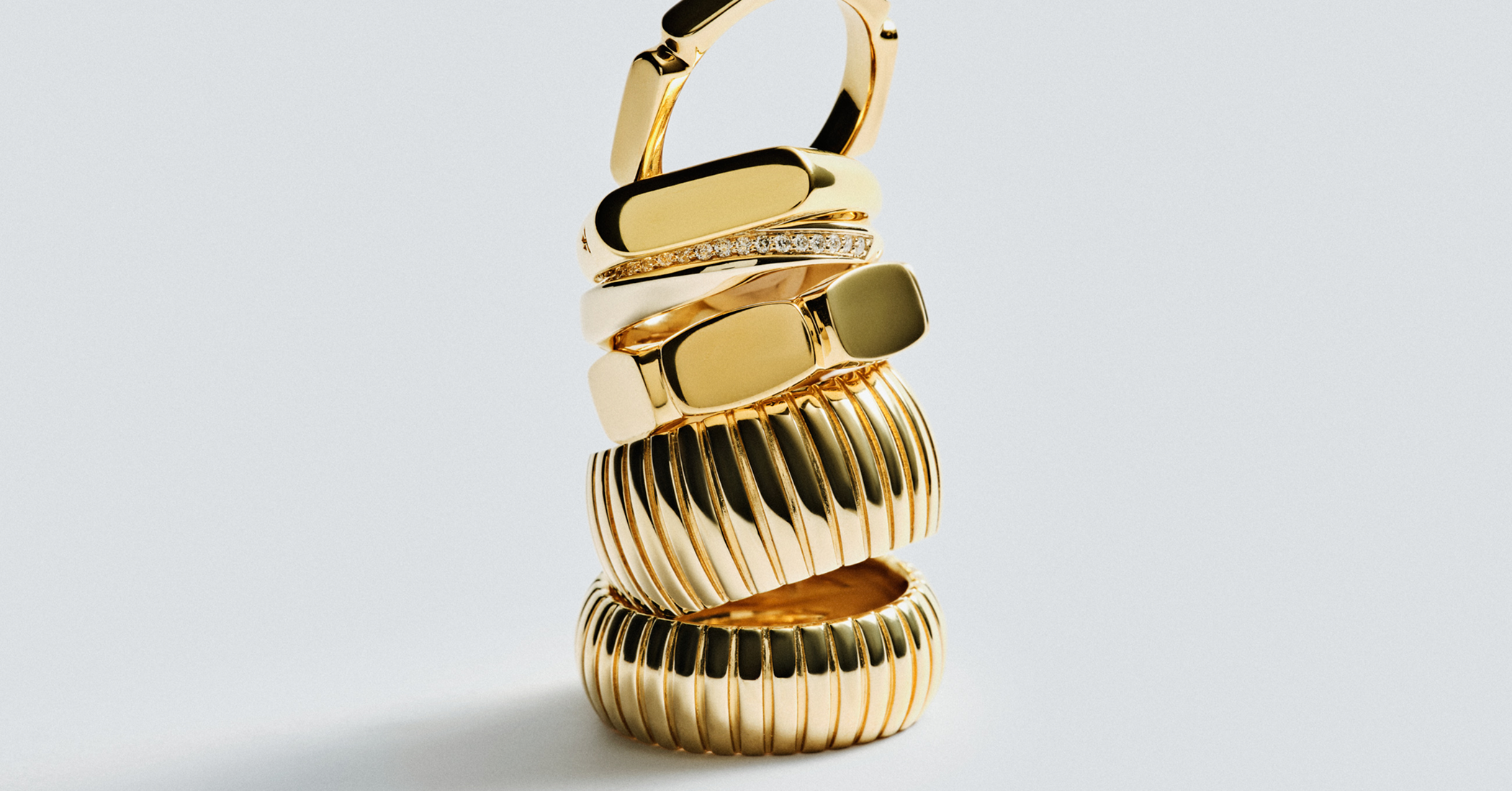 Tom Wood Gold Rings