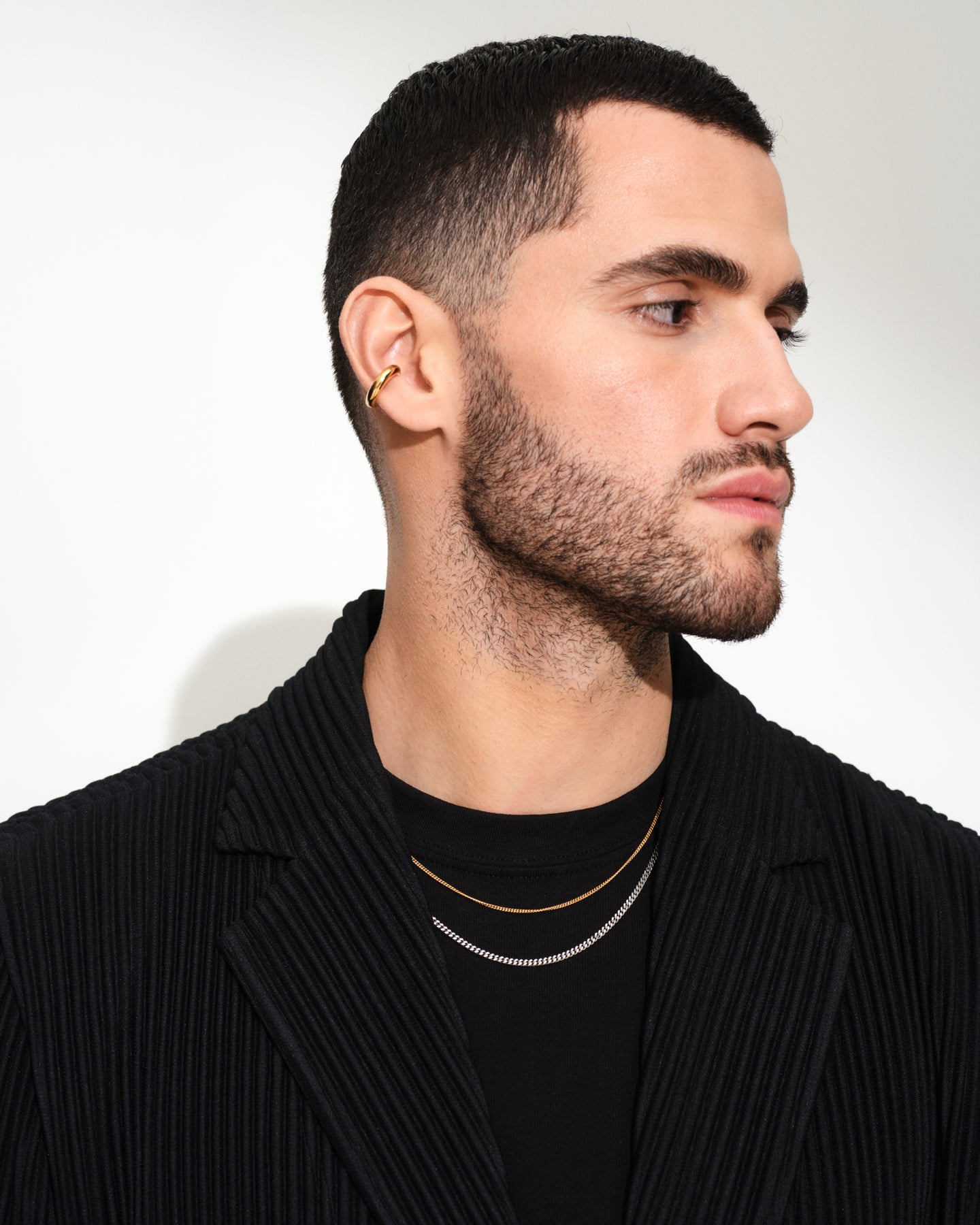 Chunky Ear Cuff Gold