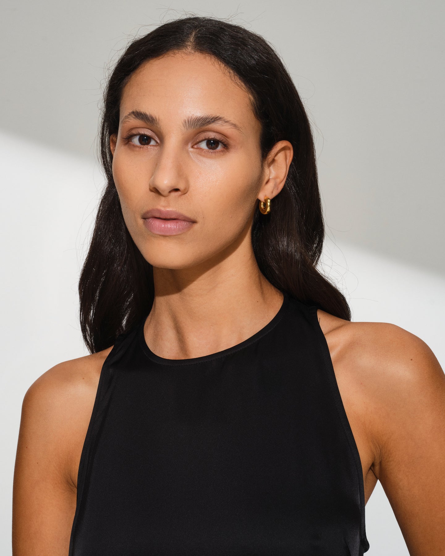 Chunky Hoops Small Gold