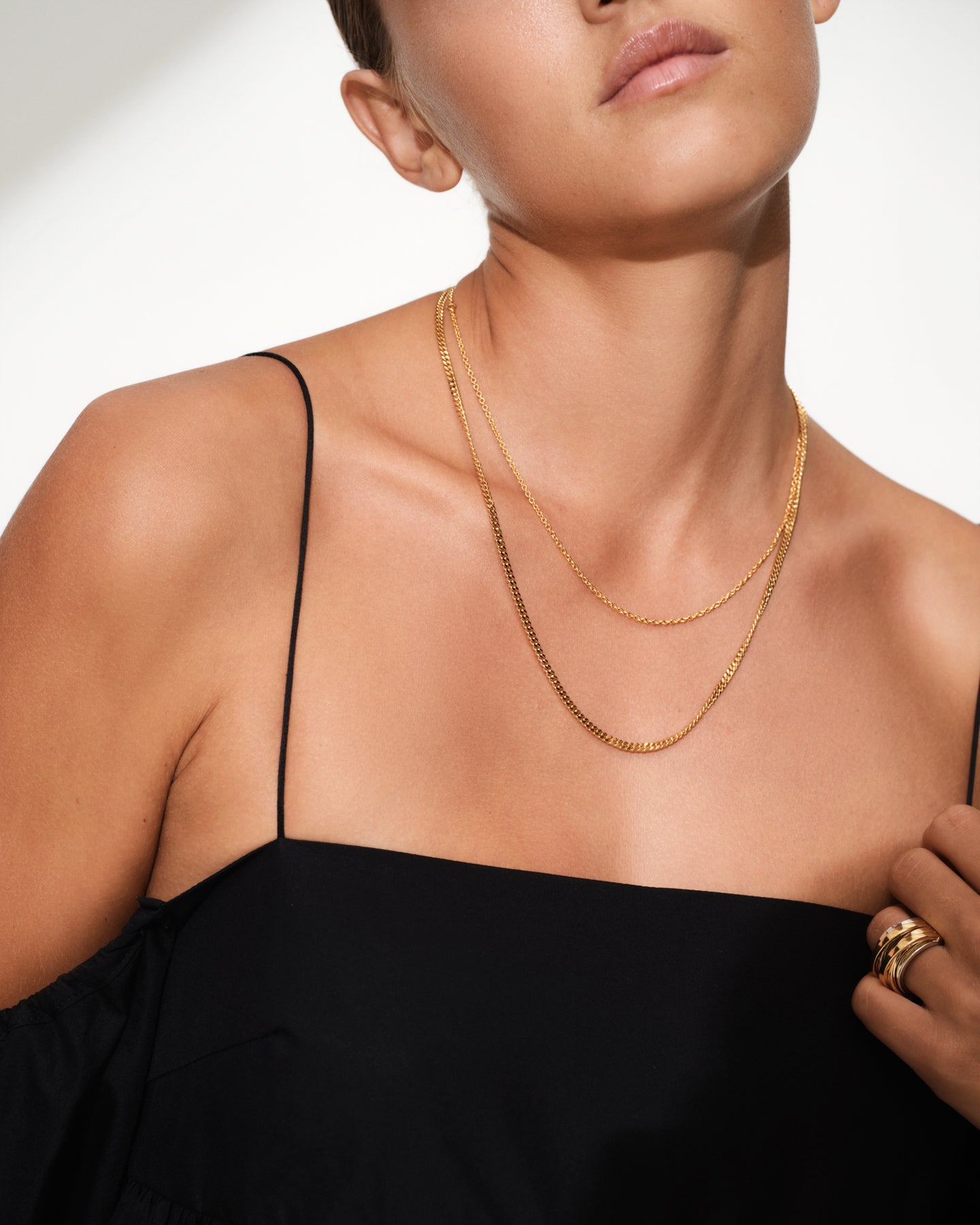 Curb Chain M Gold