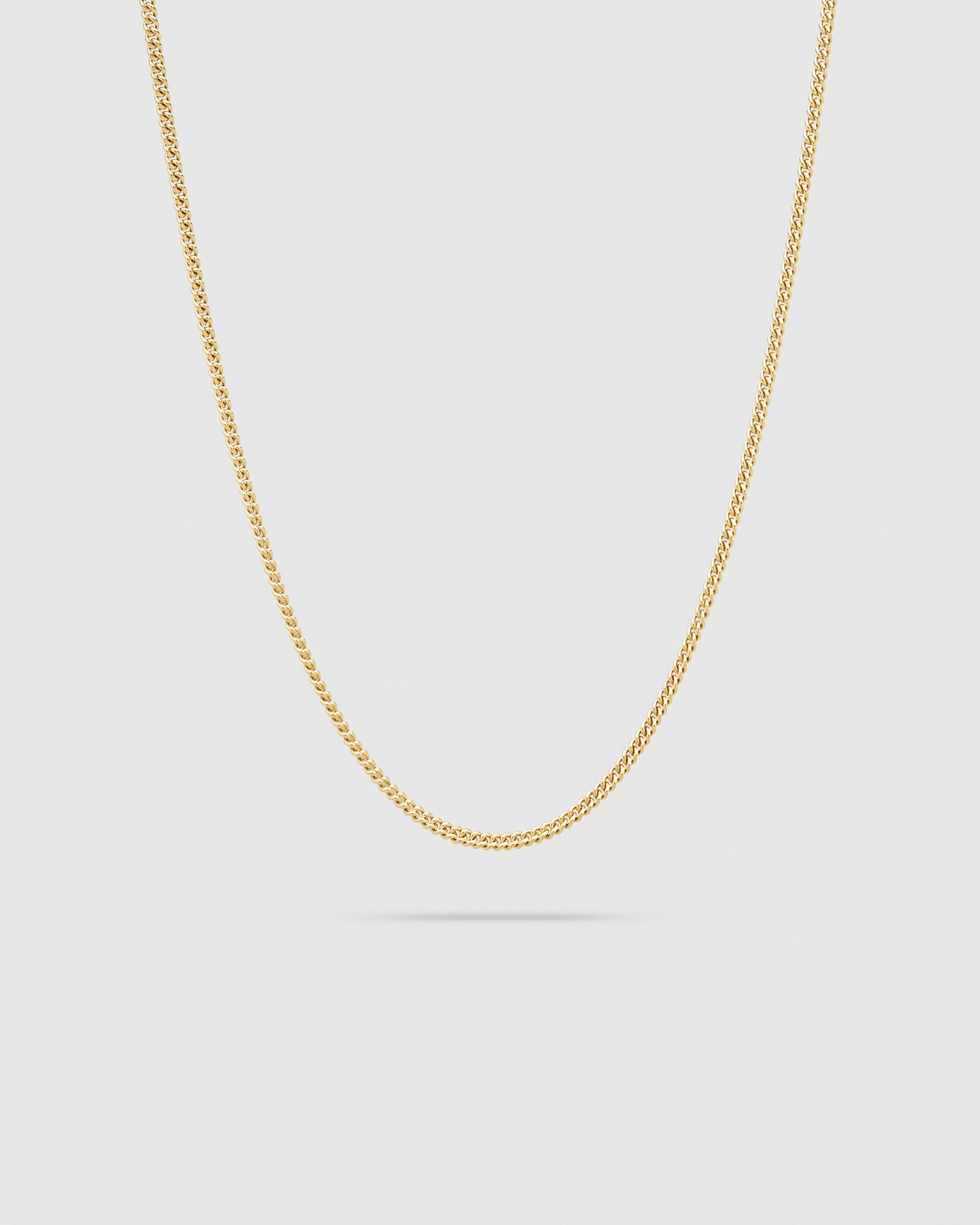 Curb Chain Slim Gold
