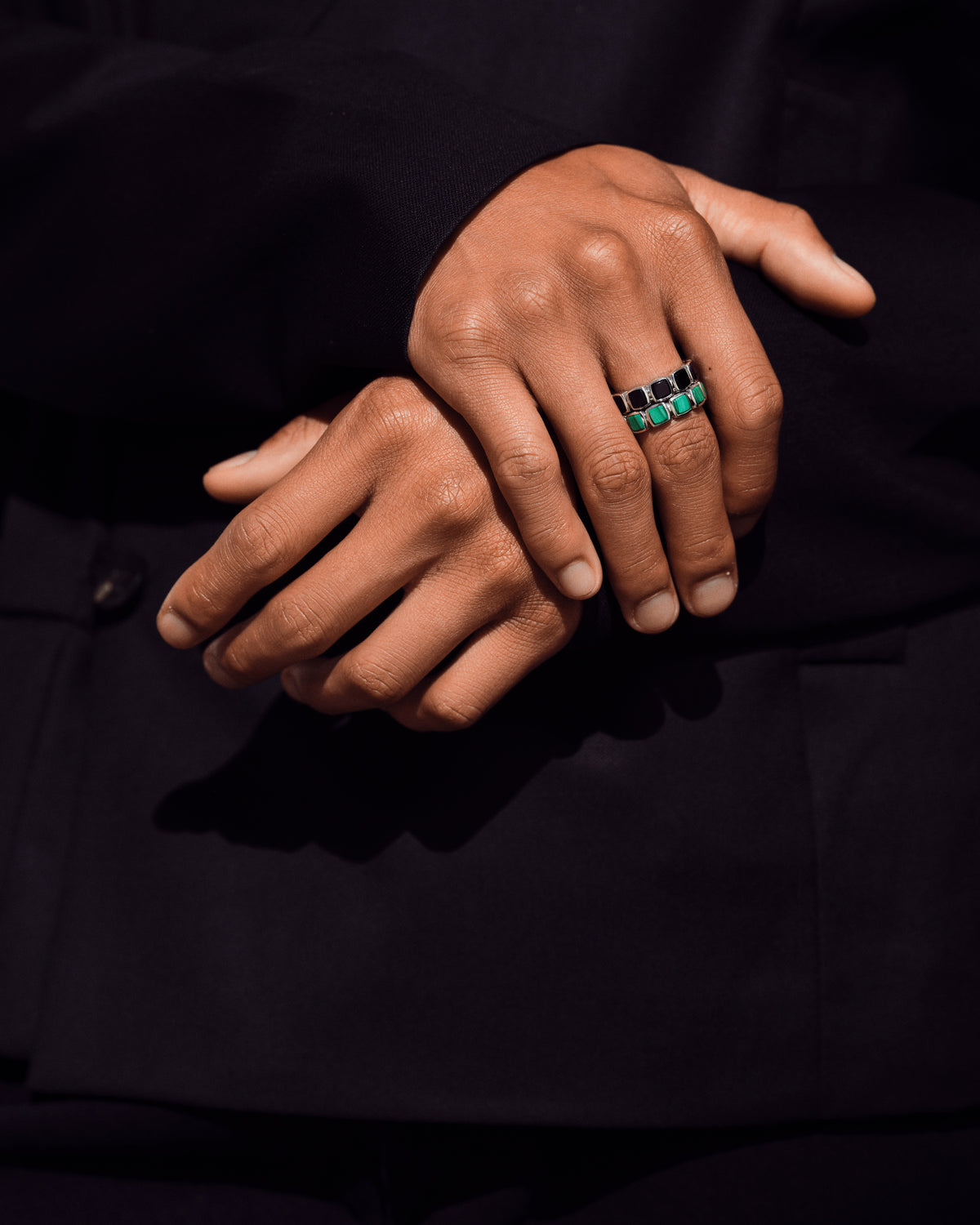 Cushion Band Malachite