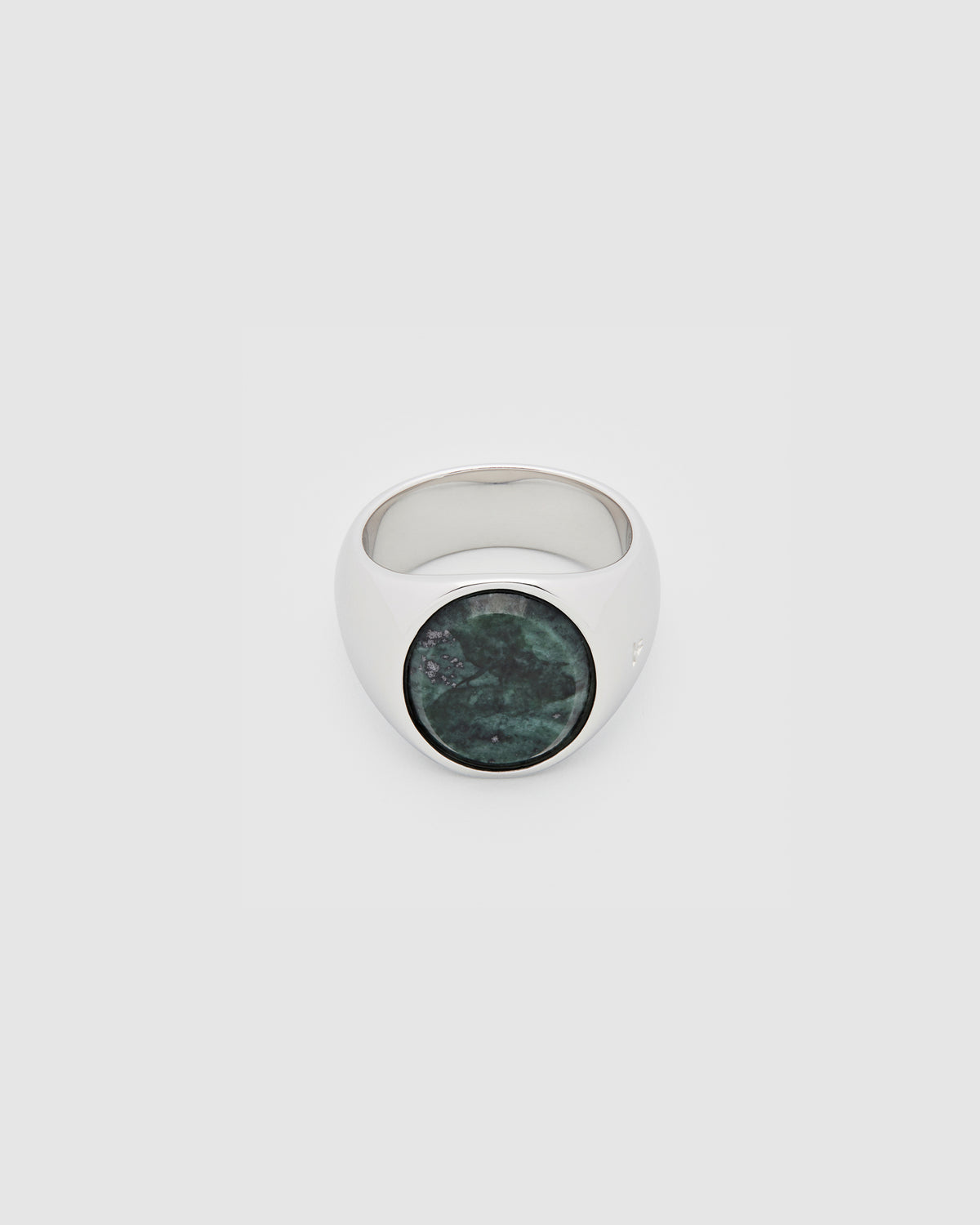 Oval Green Marble