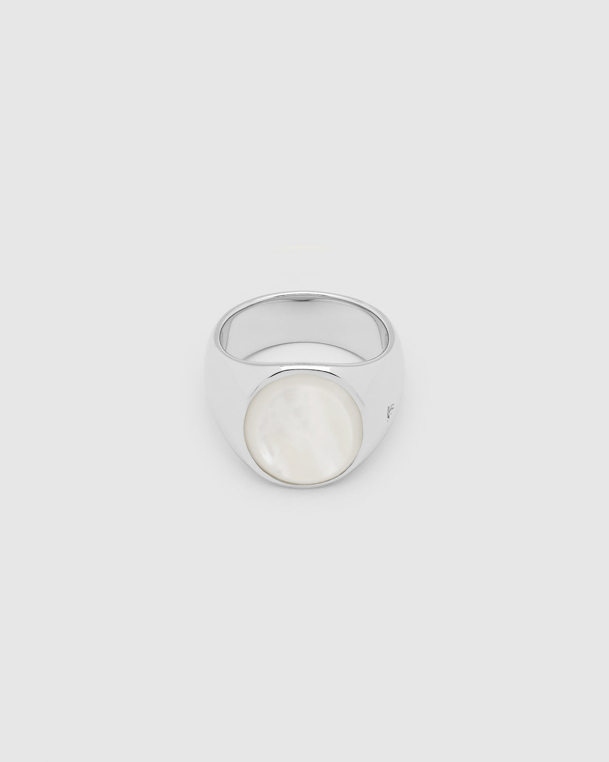 Oval White MOP