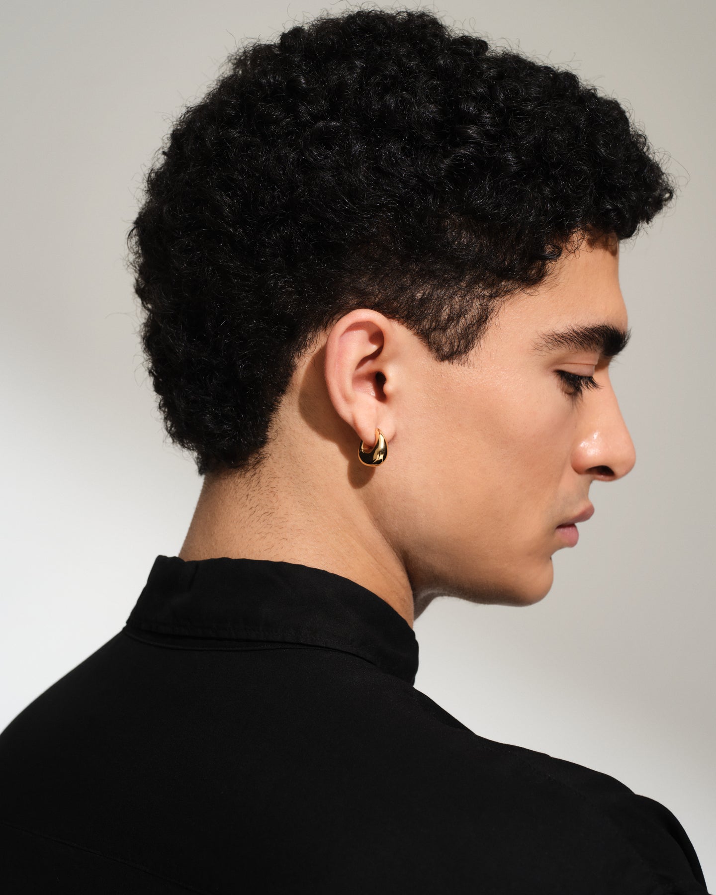 Bao Hoops Small Gold