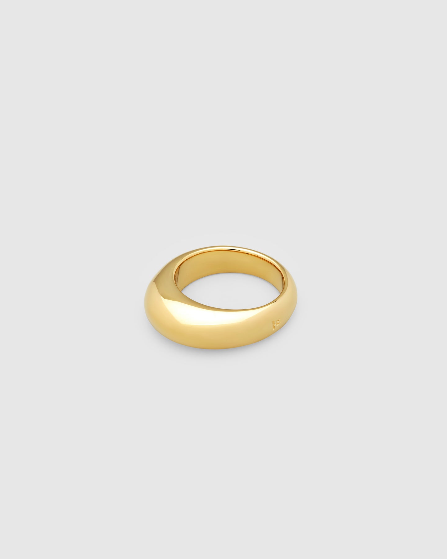Pebble Ring Small Gold