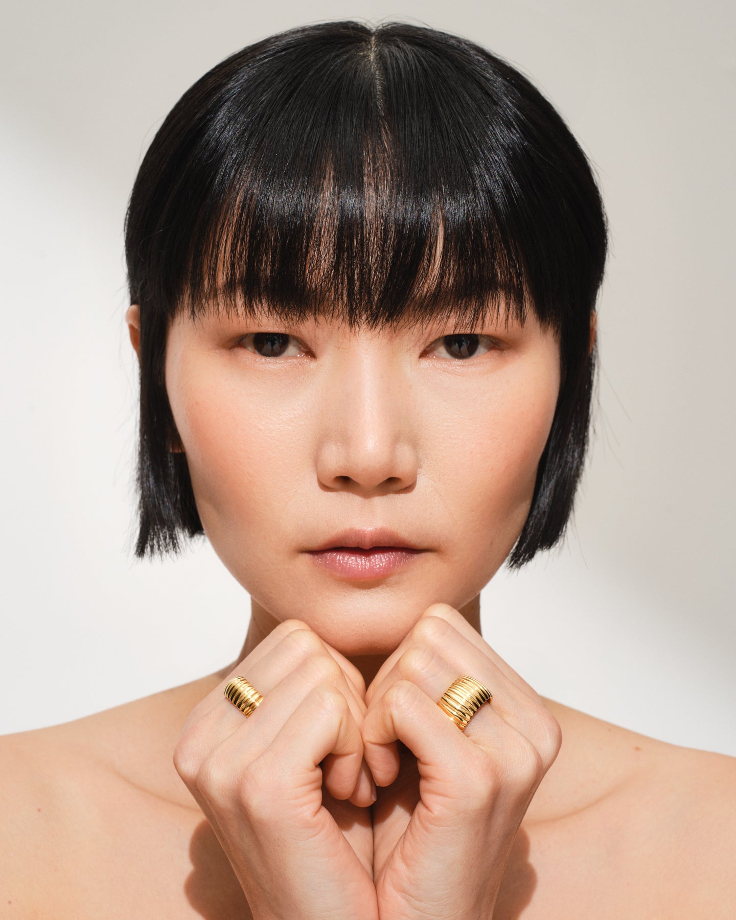 Tubogas Ring Medium Gold