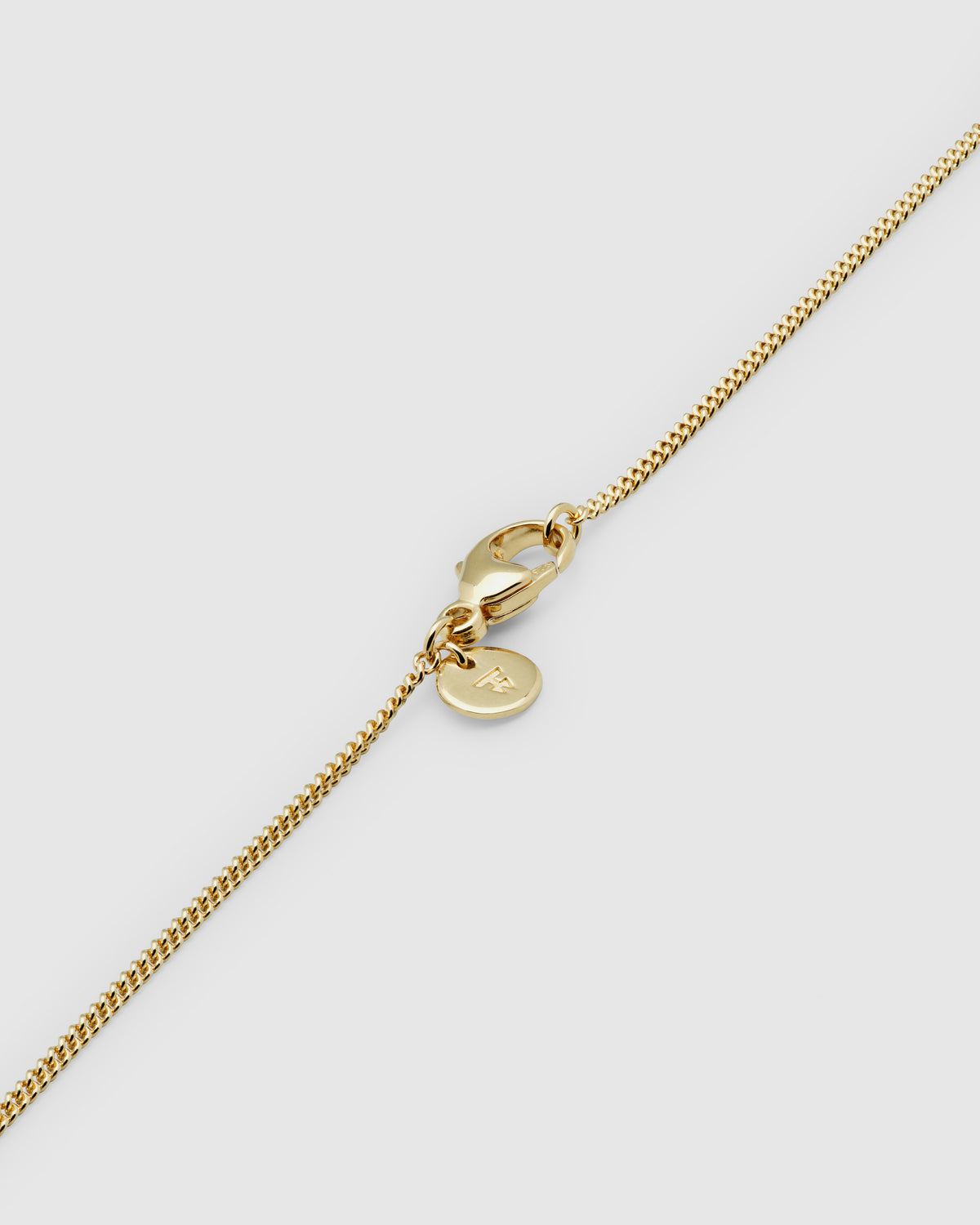 Pebble Pendant Gold