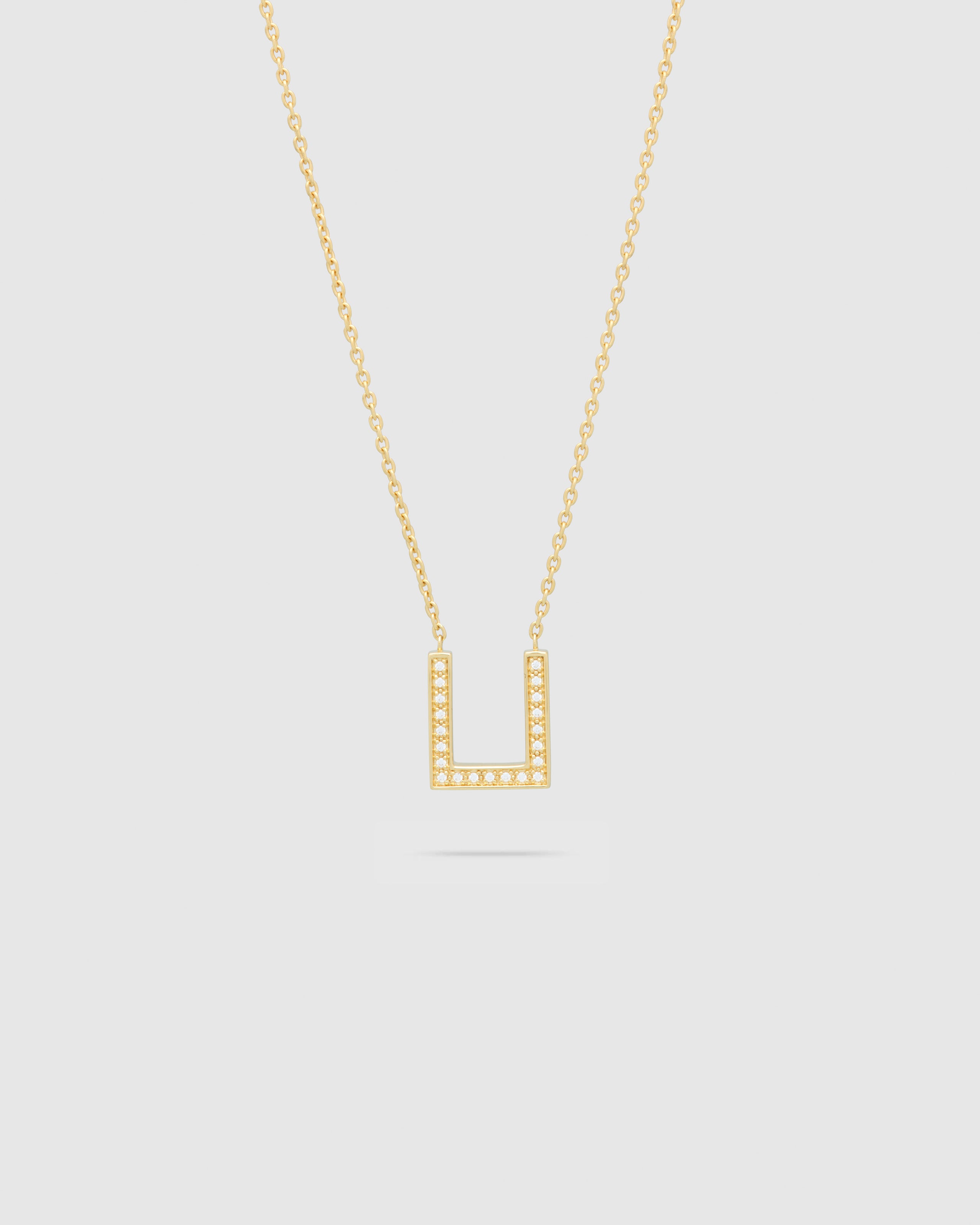 Sleek Pendant Gold Brilliant