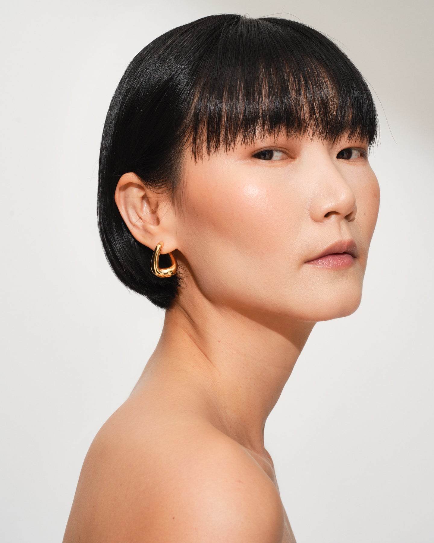 Twist Hoops Gold