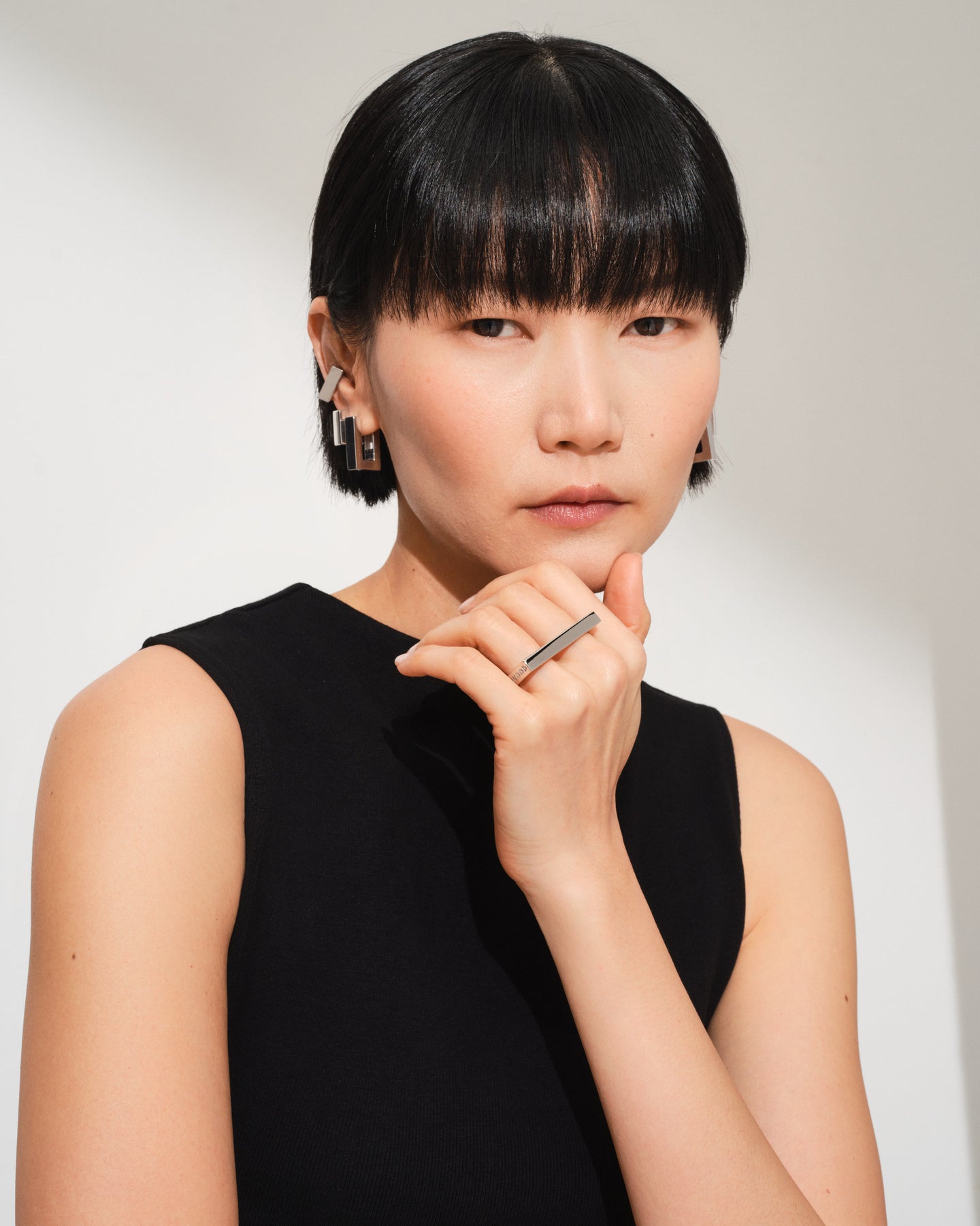 Square Ear Cuff