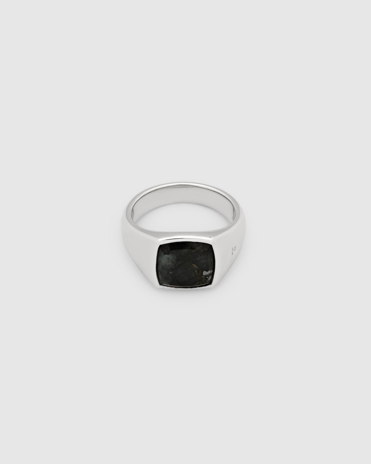 Kay Ring Black Larvikite