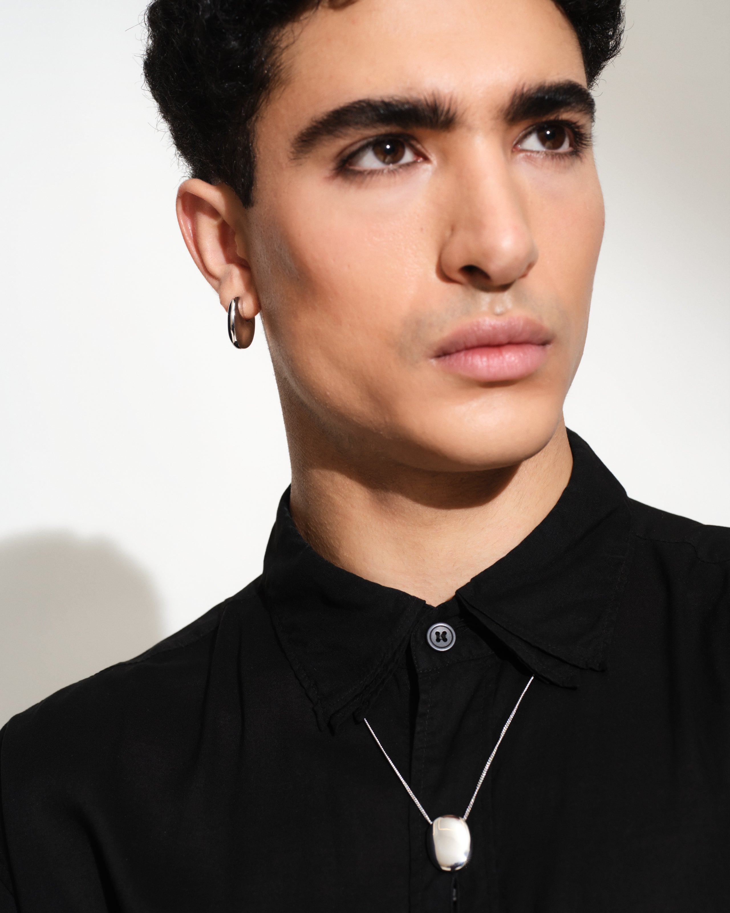 Pebble Hoops Medium