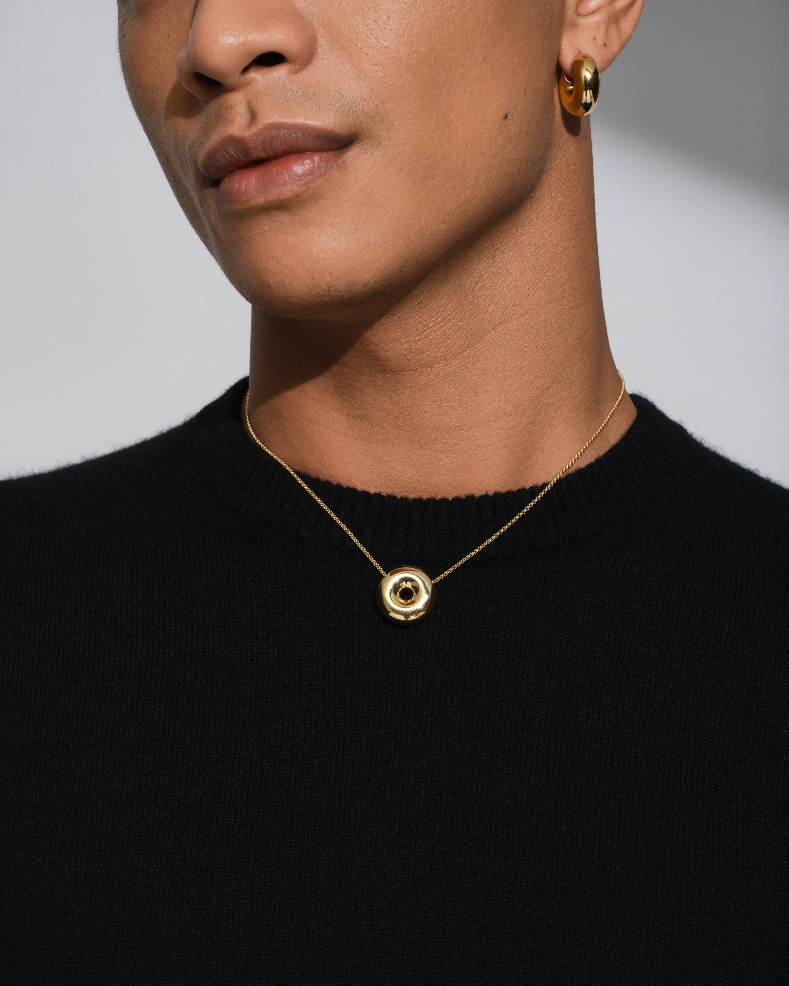 Sphere Pendant Gold