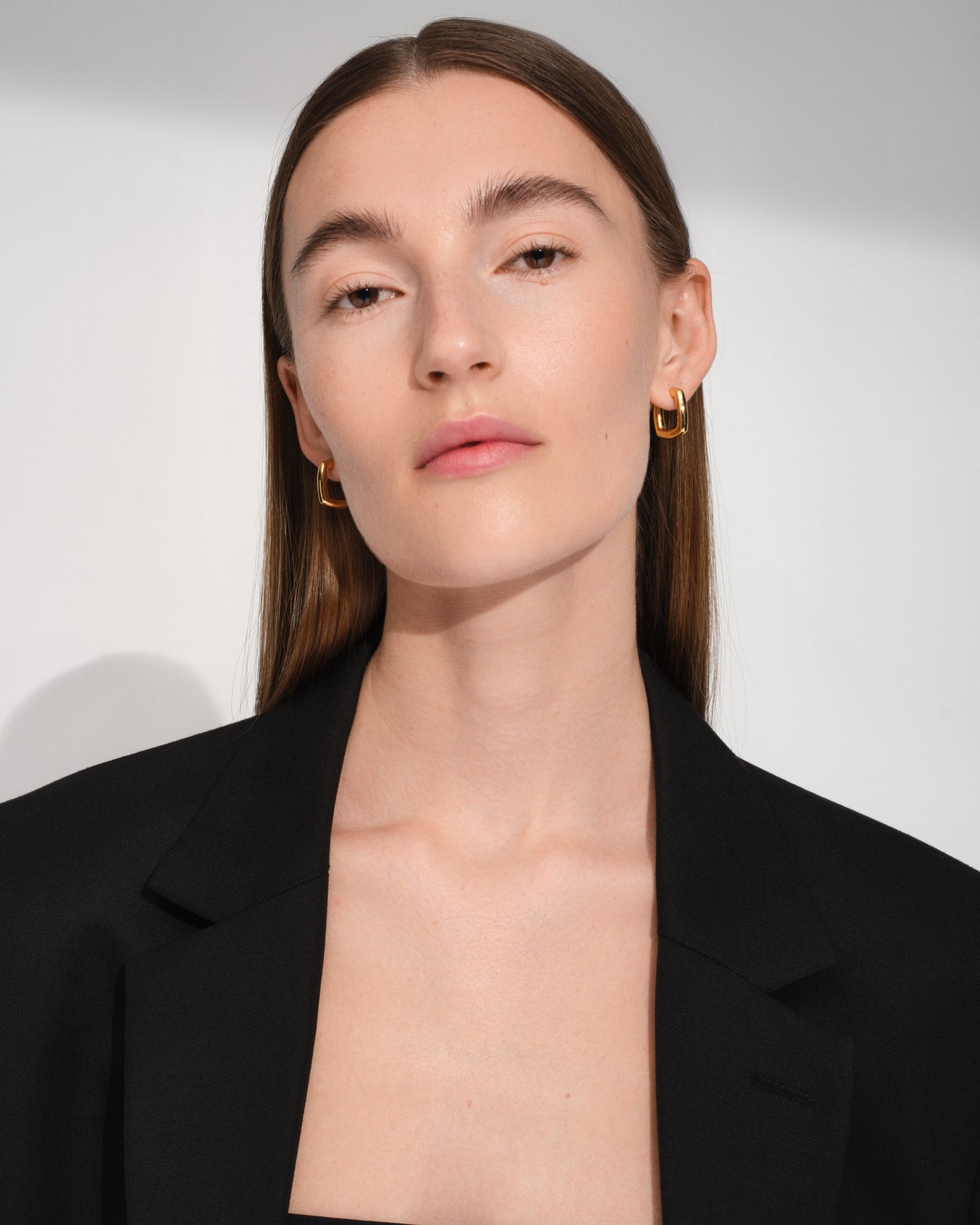 Frame Hoops Medium Gold