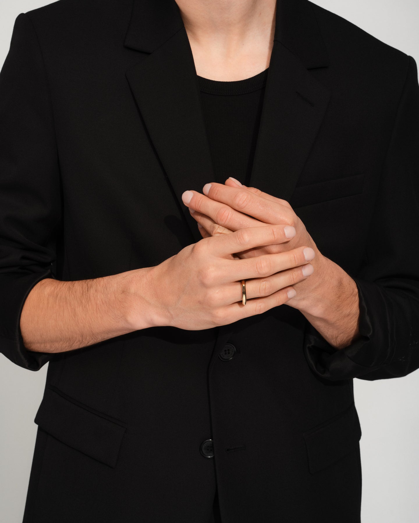 Frame Ring Slim Gold