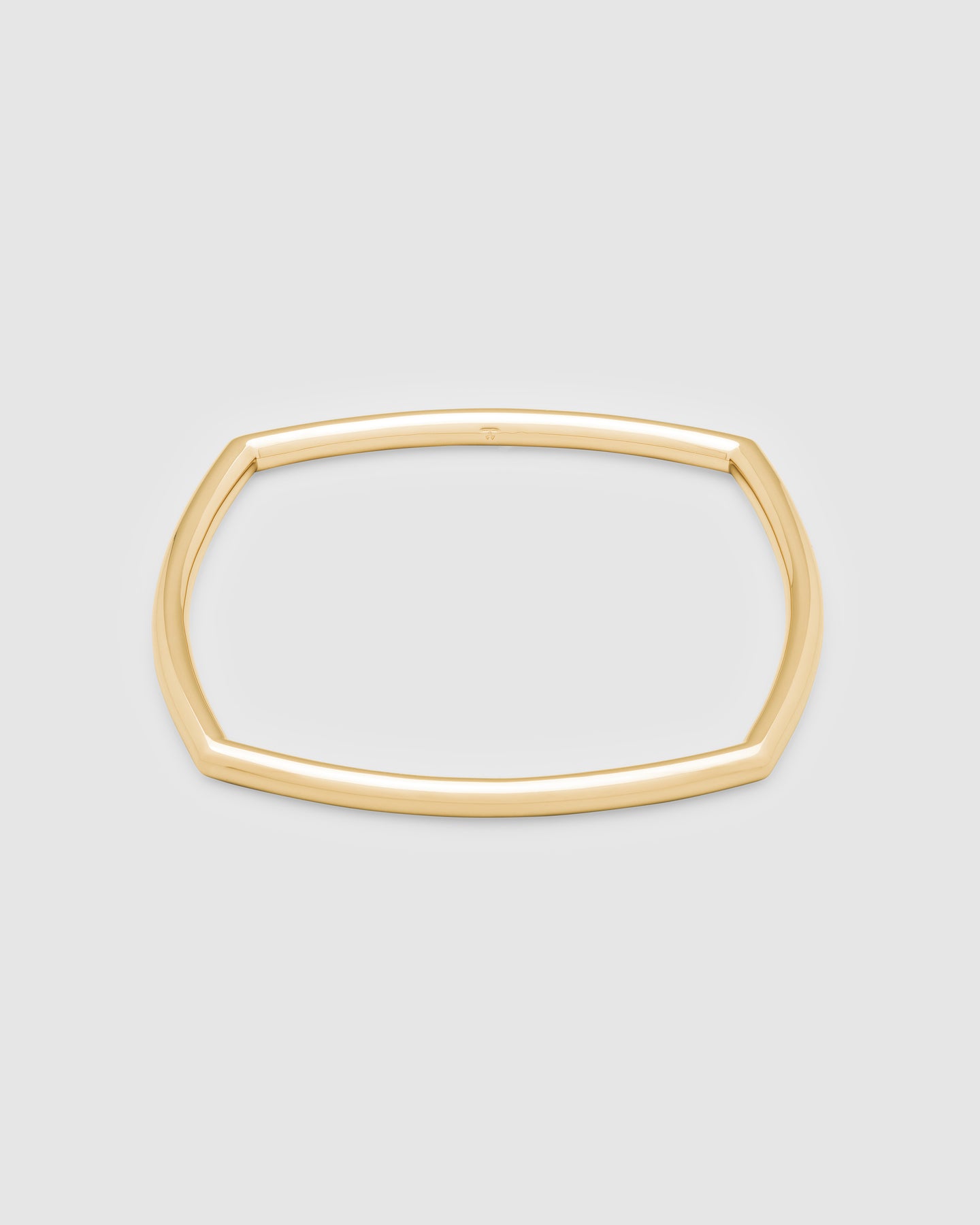 Frame Bangle Slim Gold