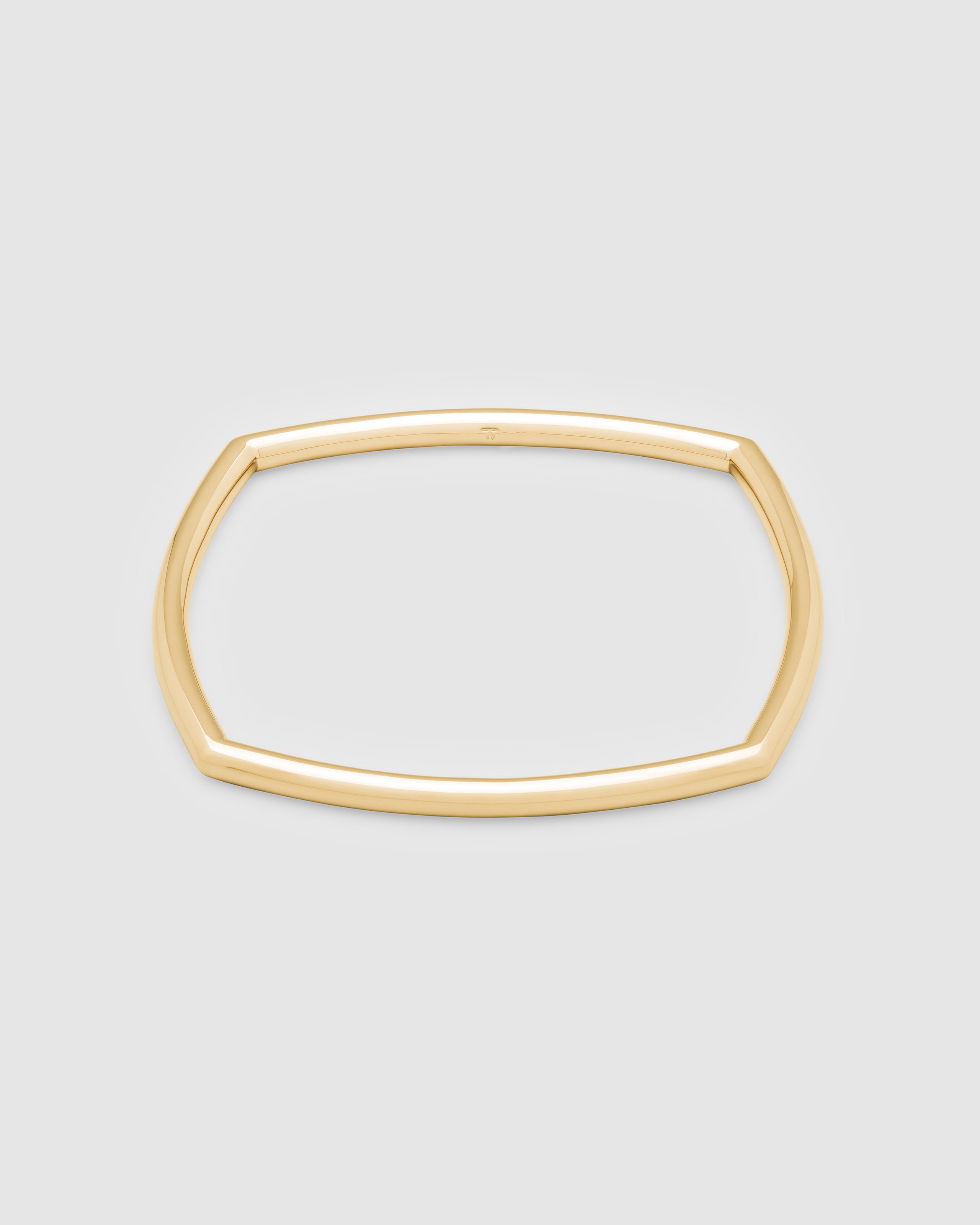 Frame Bangle Slim Gold