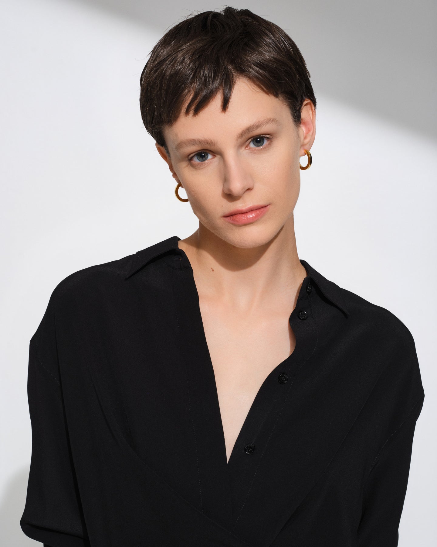 Beck Hoops Medium Gold