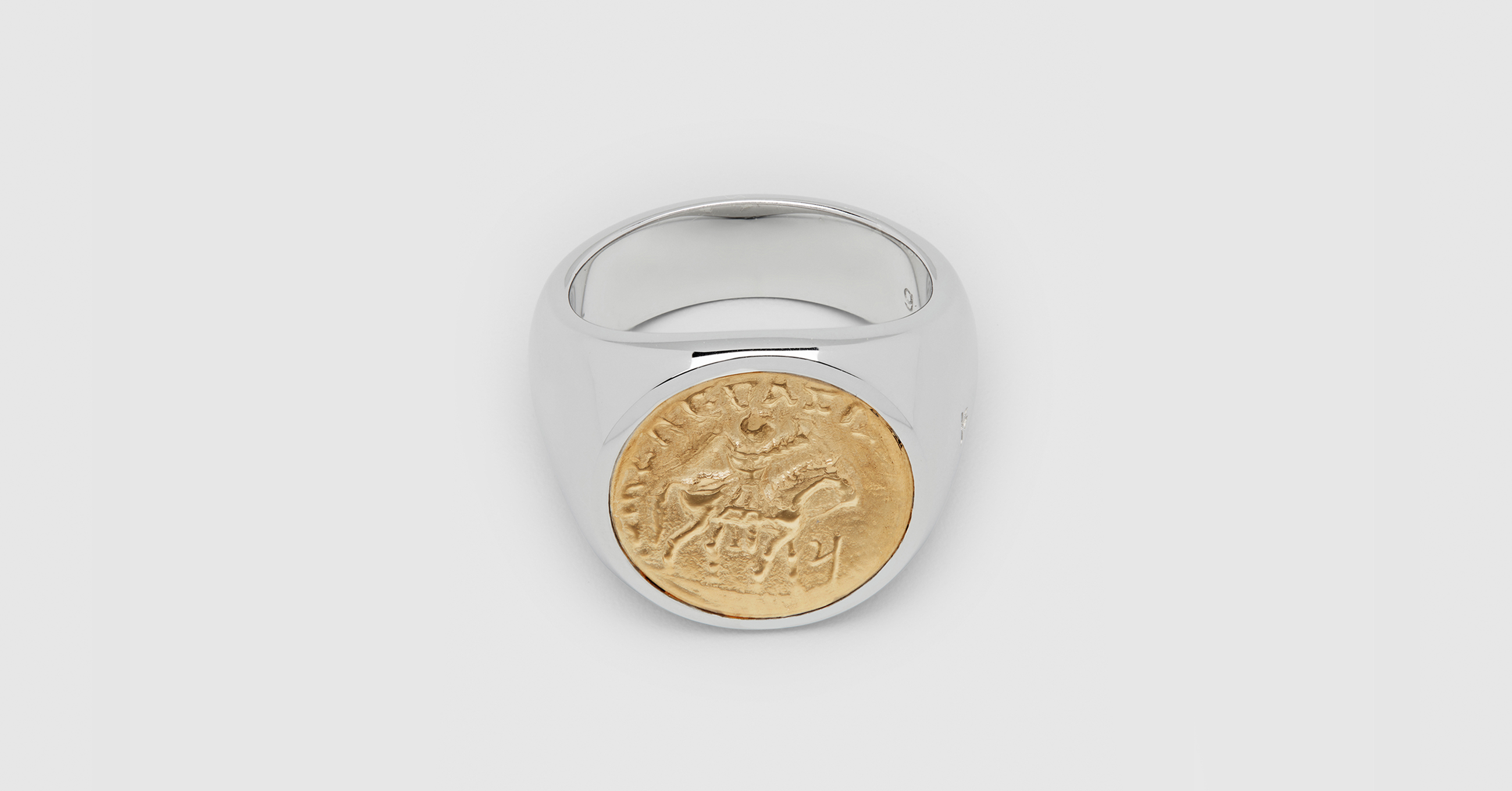 Coin Ring Gold – Tom Wood Coin Ring Gold – Tom Wood