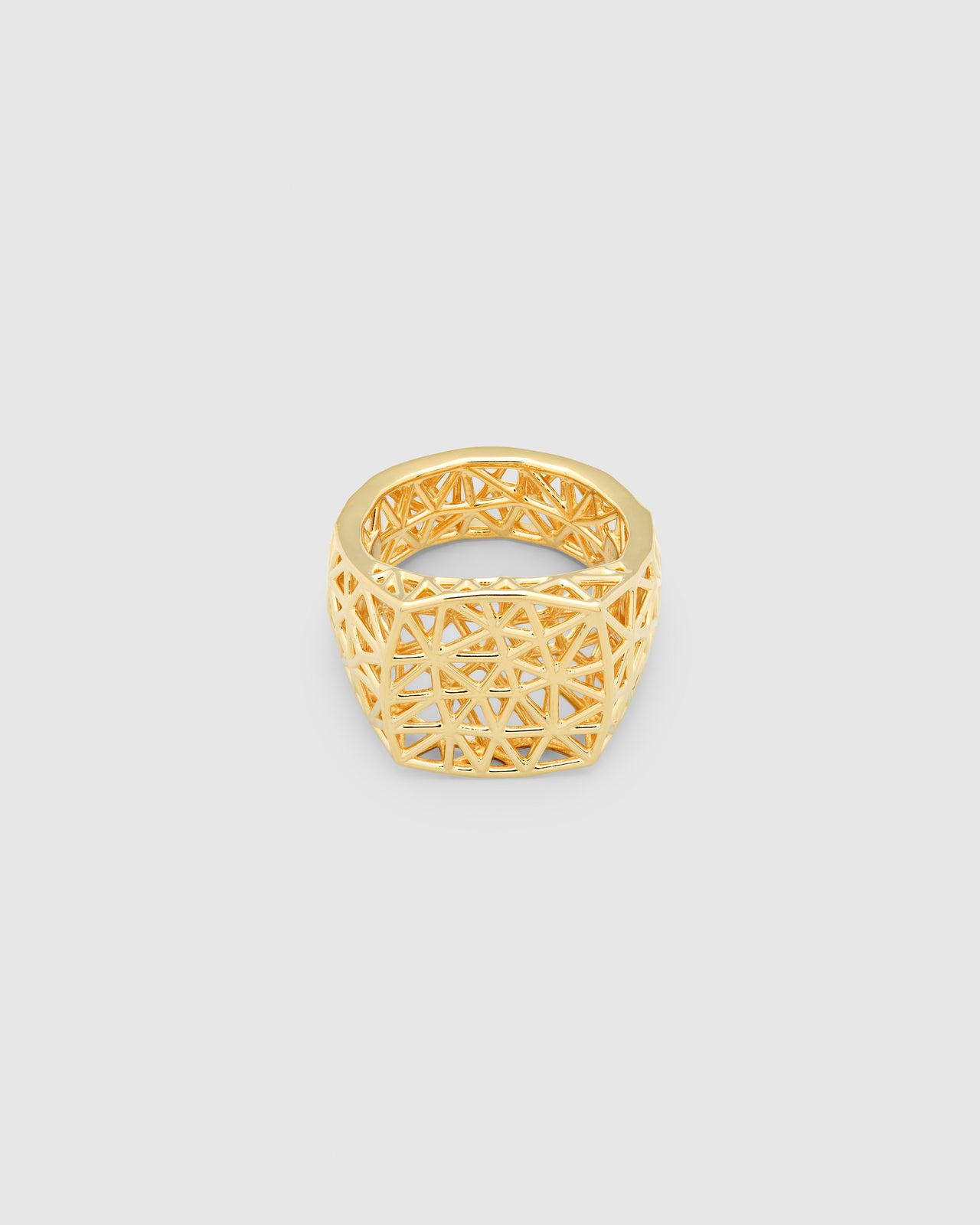 Mesh Ring Gold
