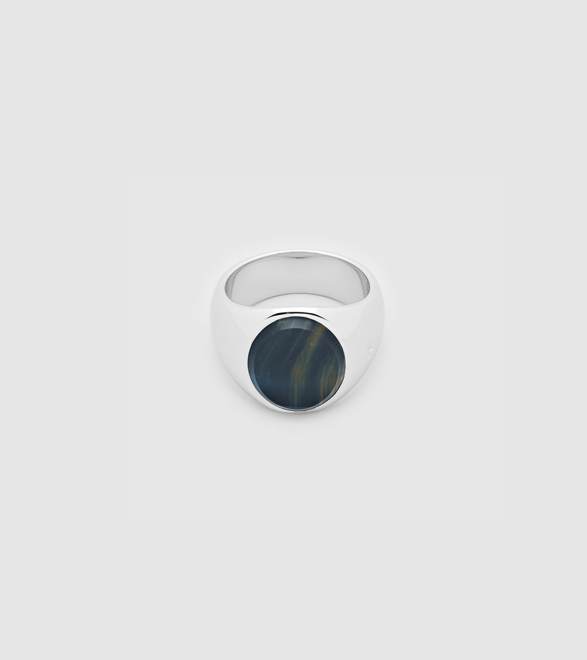 Oval Blue Hawk Eye