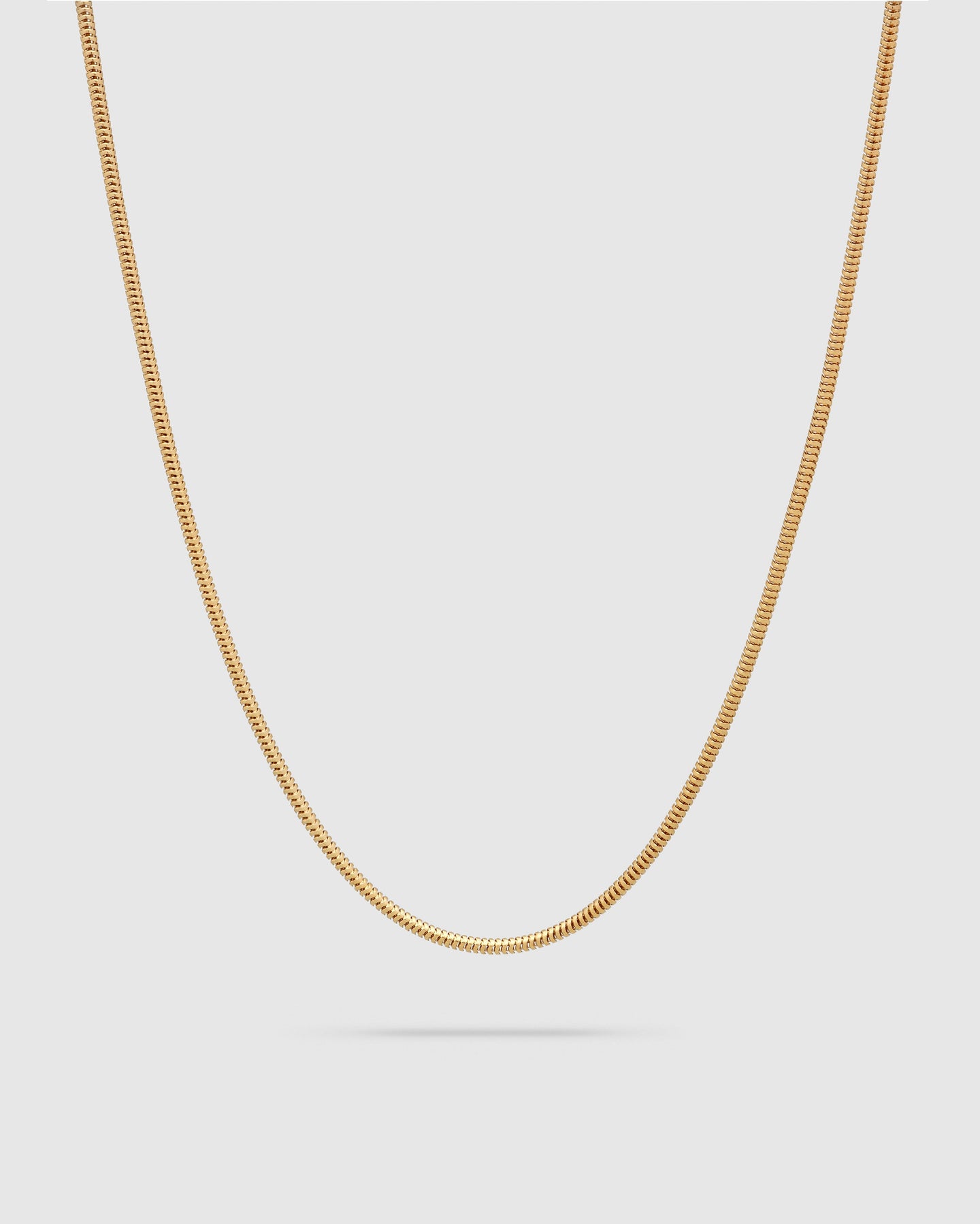 Snake Chain Slim Gold