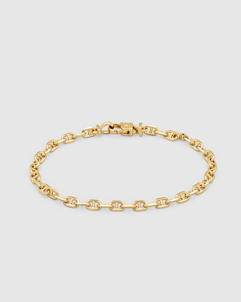 Cable Bracelet Gold – Tom Wood