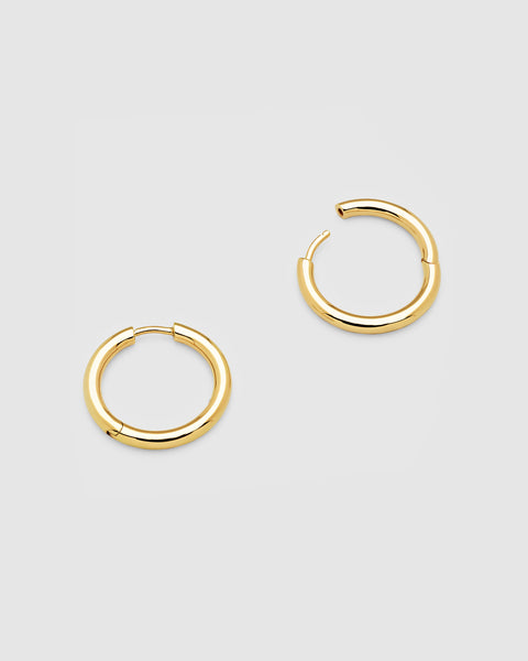 Classic Hoops Medium Gold – Tom Wood