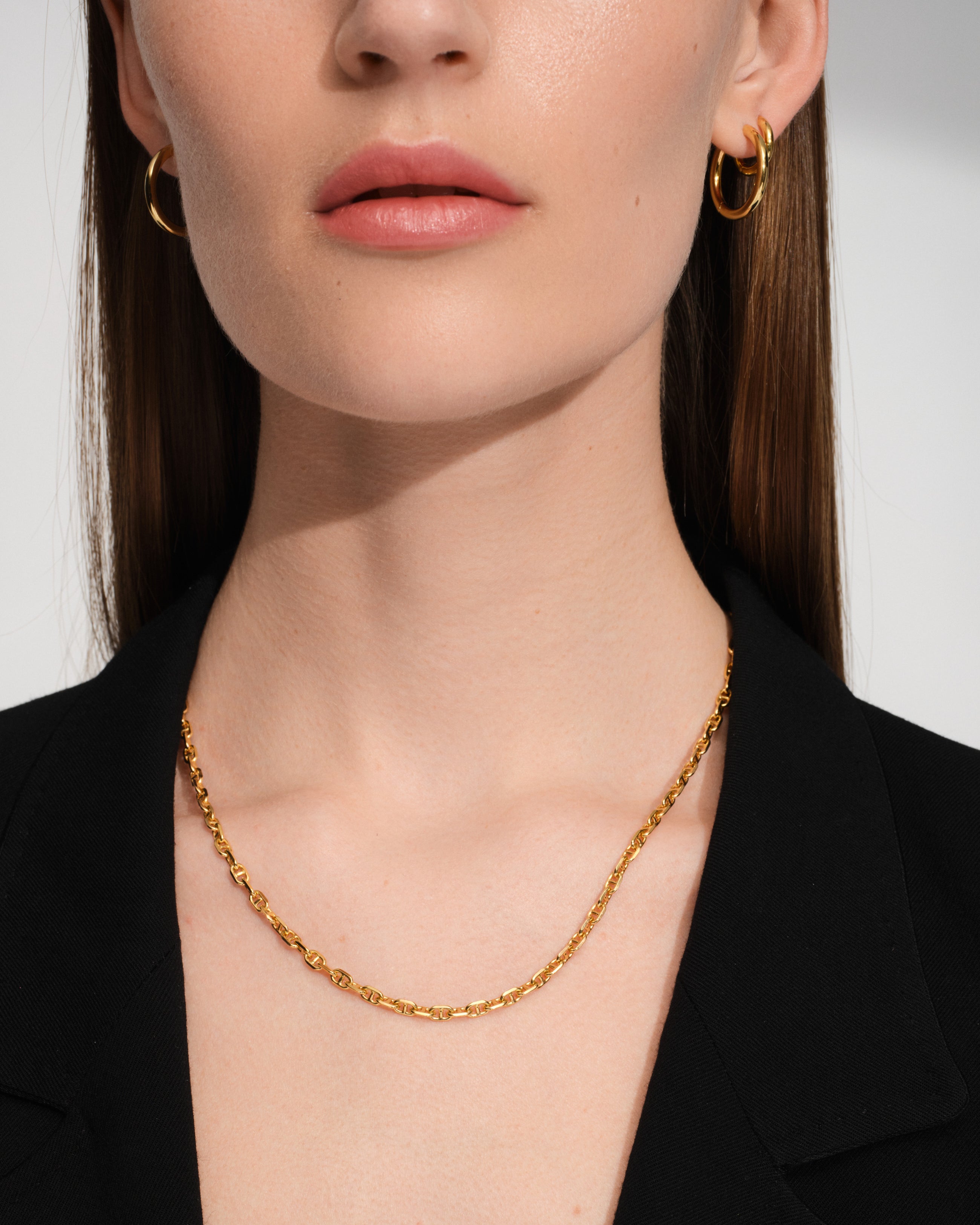 Classic Hoops Medium Gold – Tom Wood