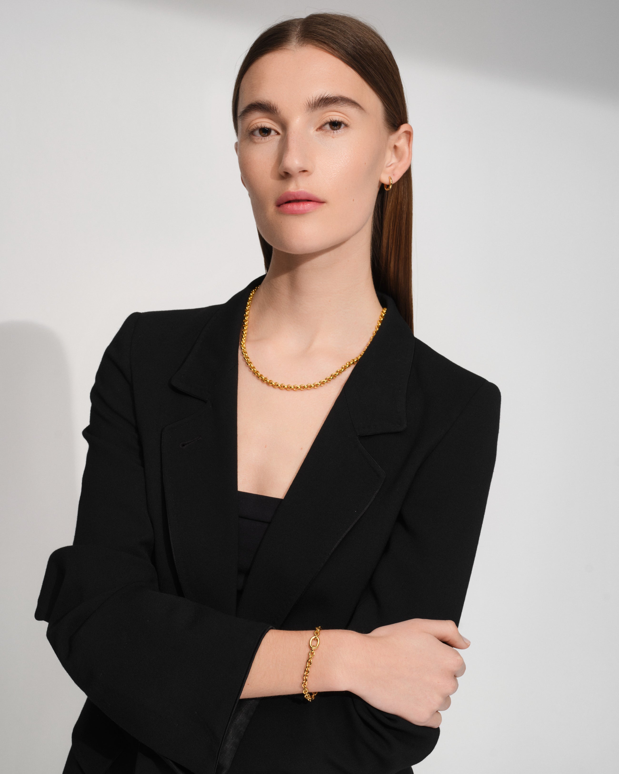 Classic Hoops Small Gold – Tom Wood