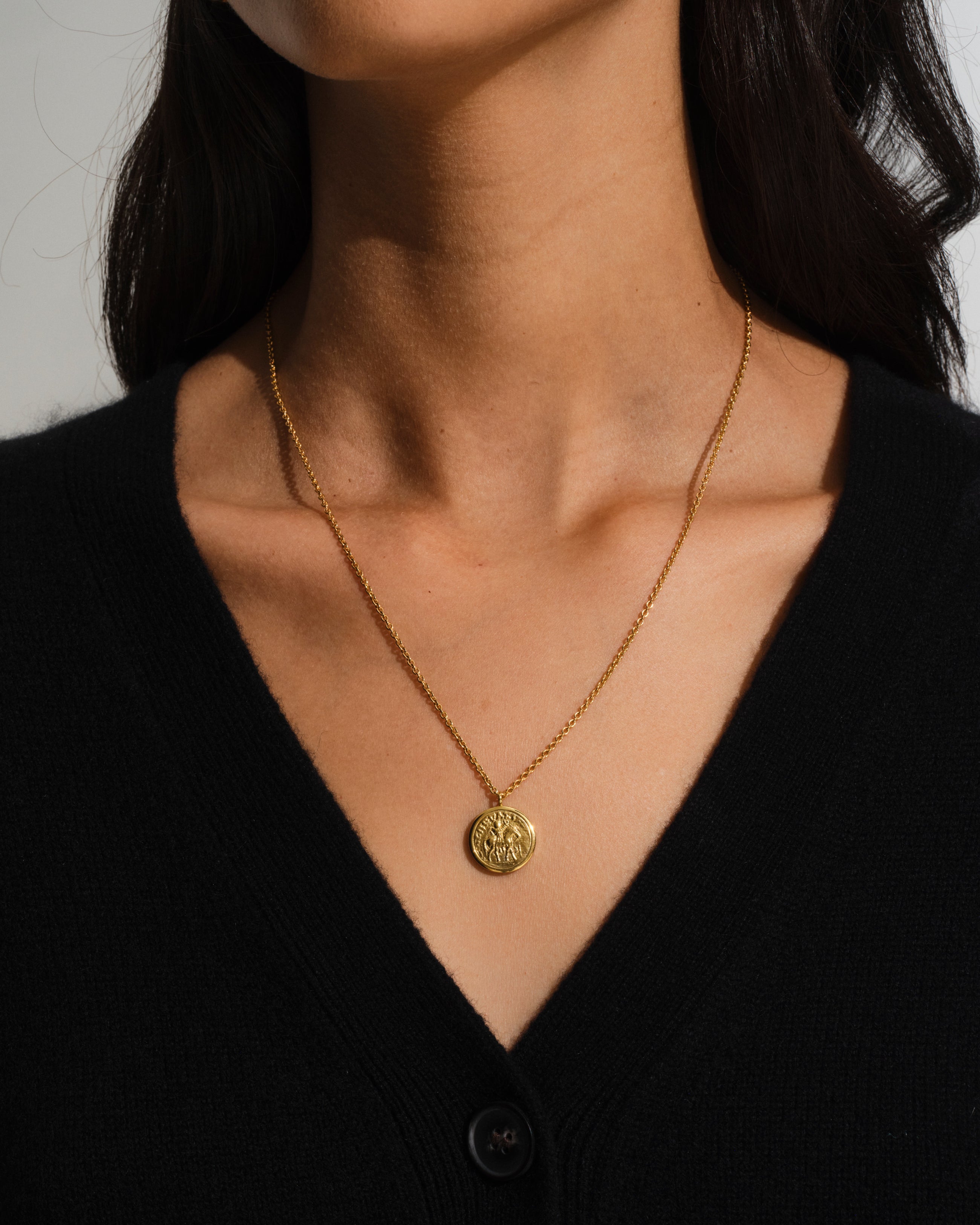 Tom Wood Mined Cube Pendant 925 14K Gold