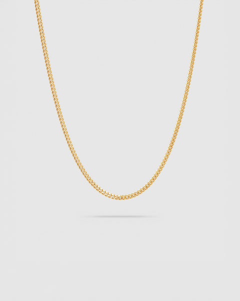 アクセサリー Tom Wood CurbChain M 52cm Curb Chain M Gold – Tom Wood