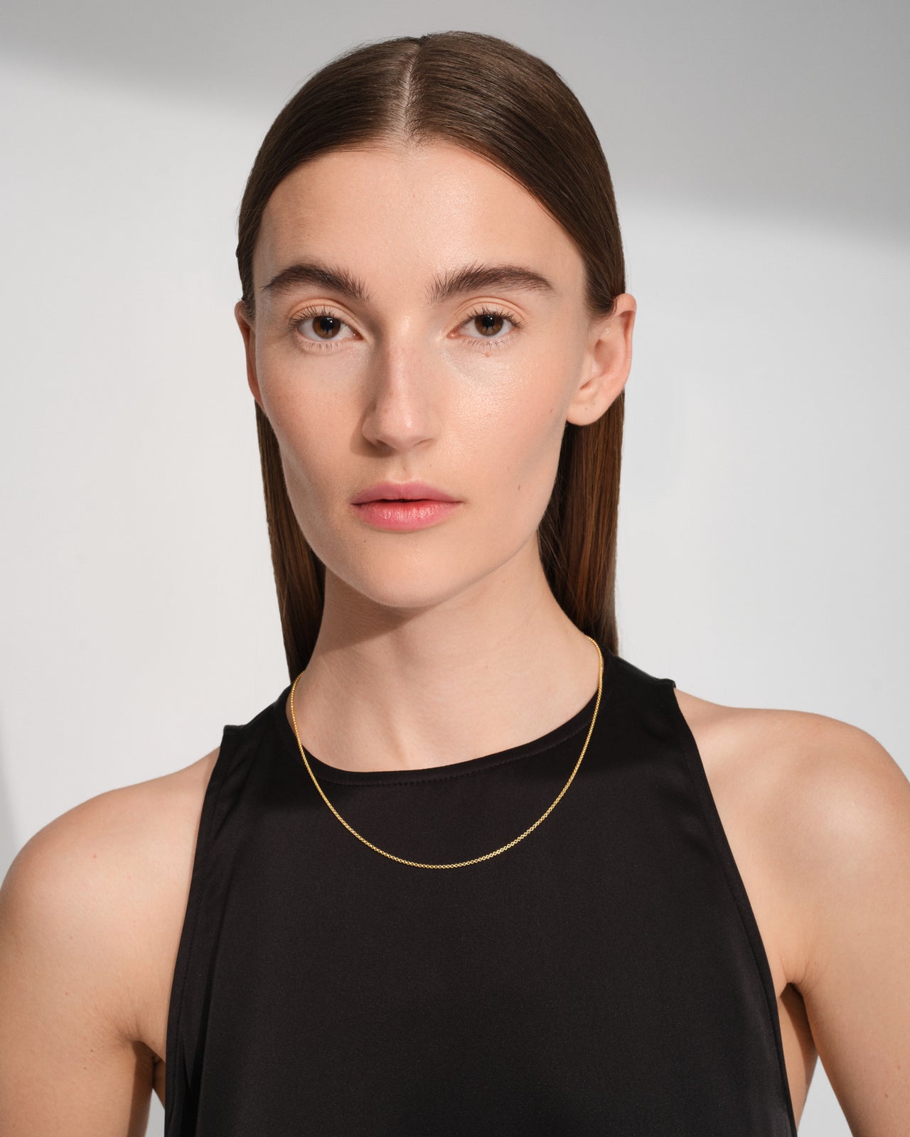 Curb Chain Slim Gold