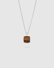 Cushion Pendant Tiger Eye
