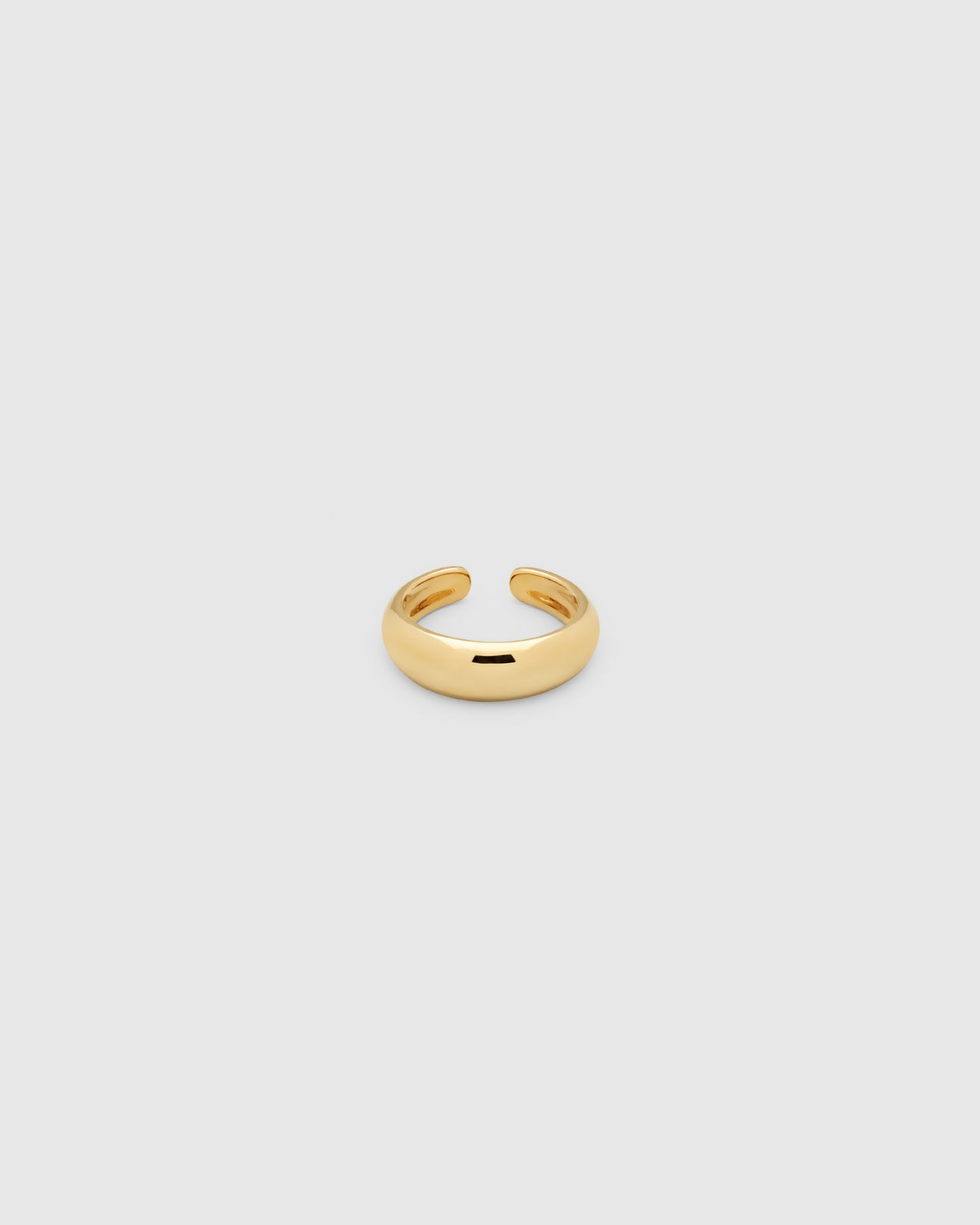 Ear Cuff Thick Gold