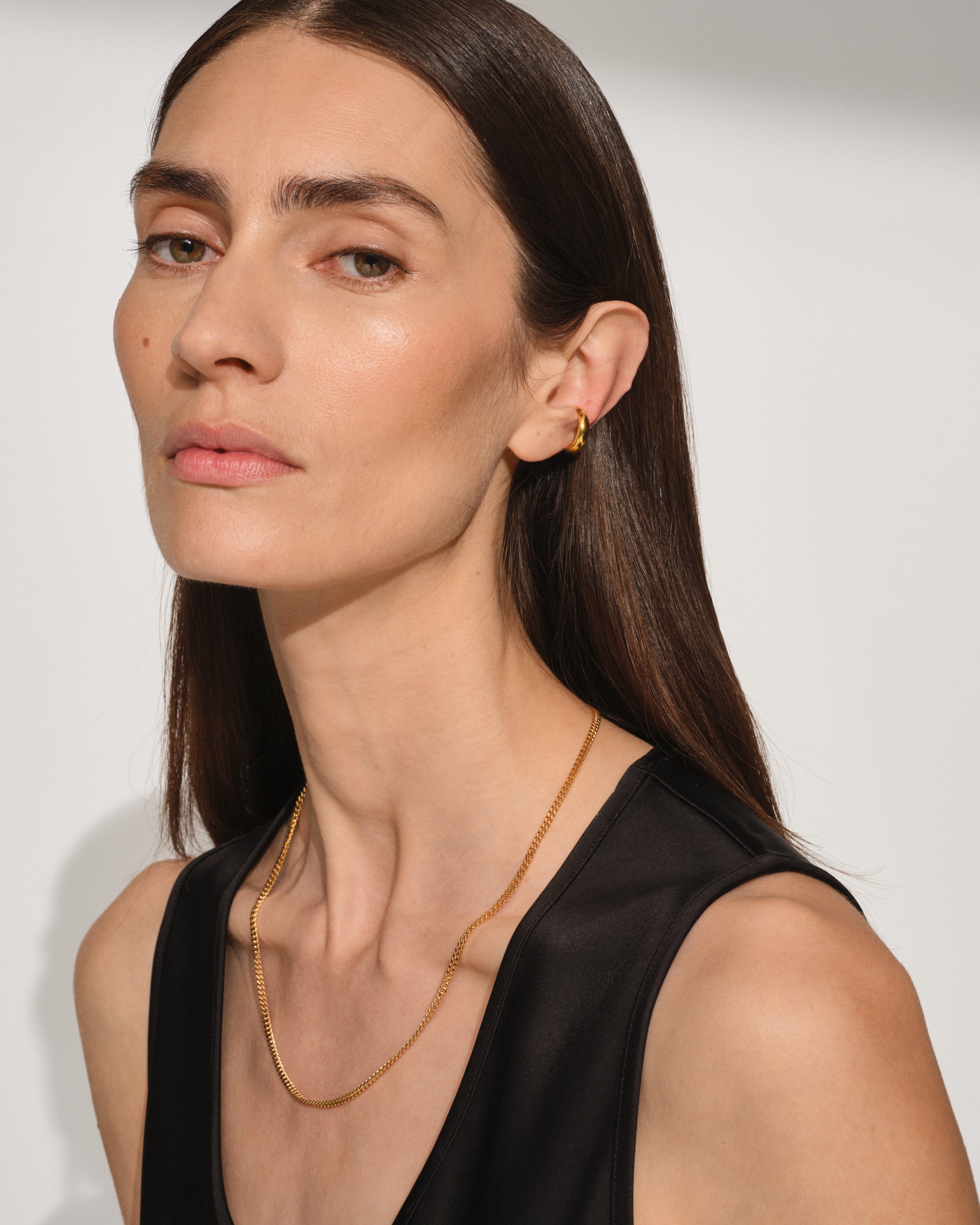 Curb Chain M Gold – Tom Wood