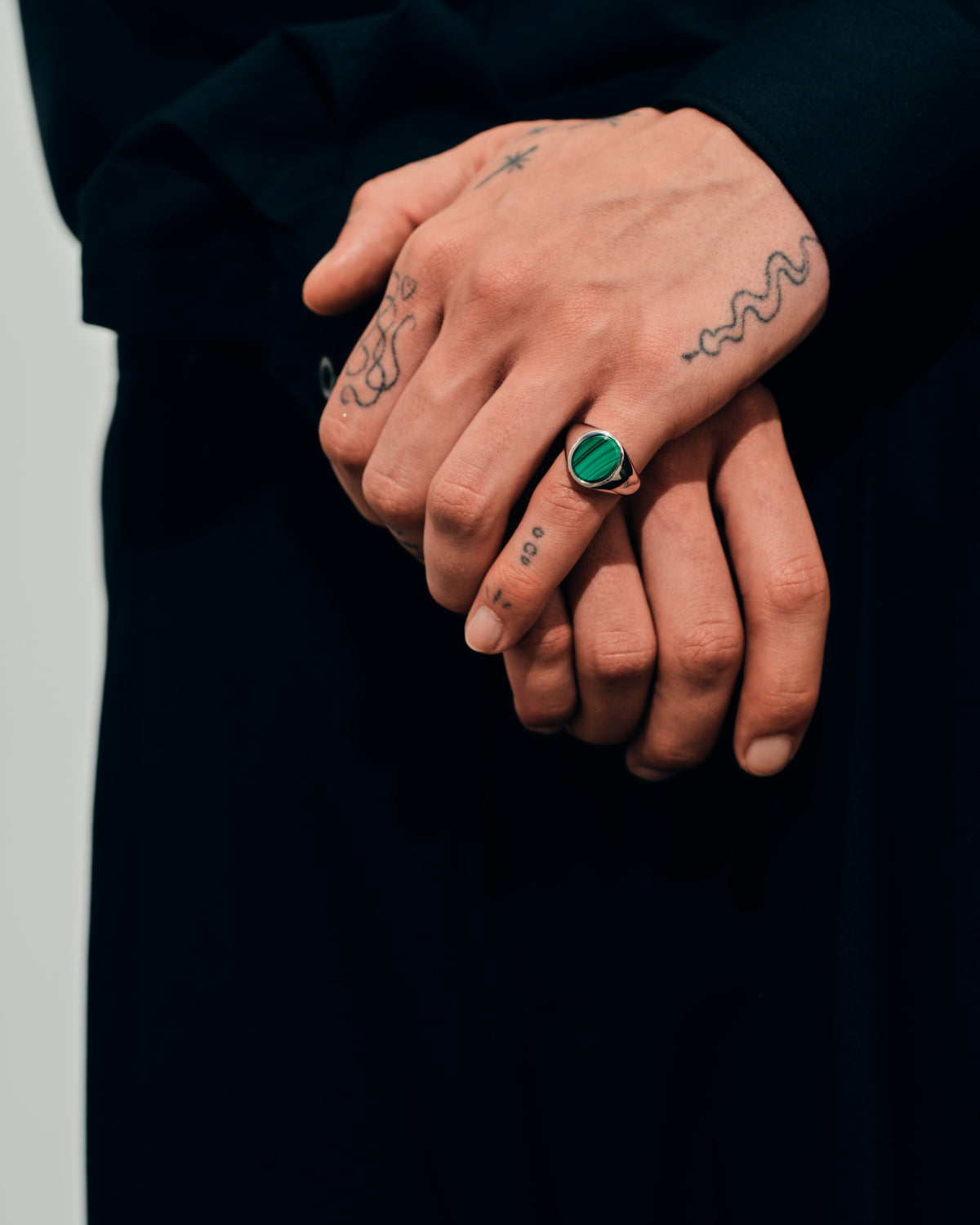 Lizzie Ring Malachite