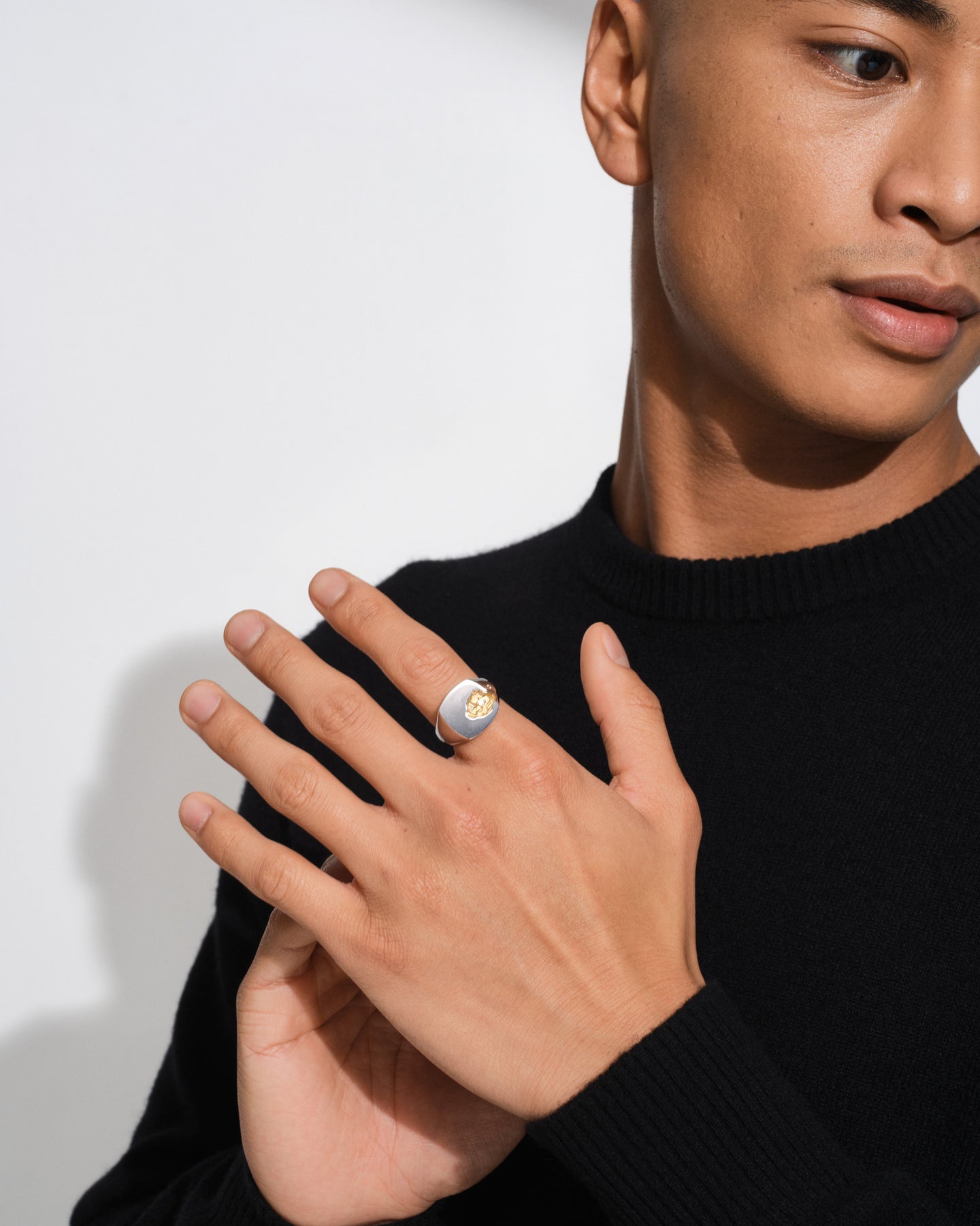 Mined Ring Large