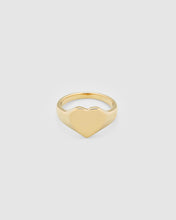 Mini Heart Ring Gold