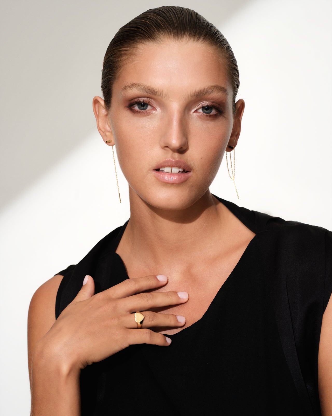 Mini Heart Ring Gold