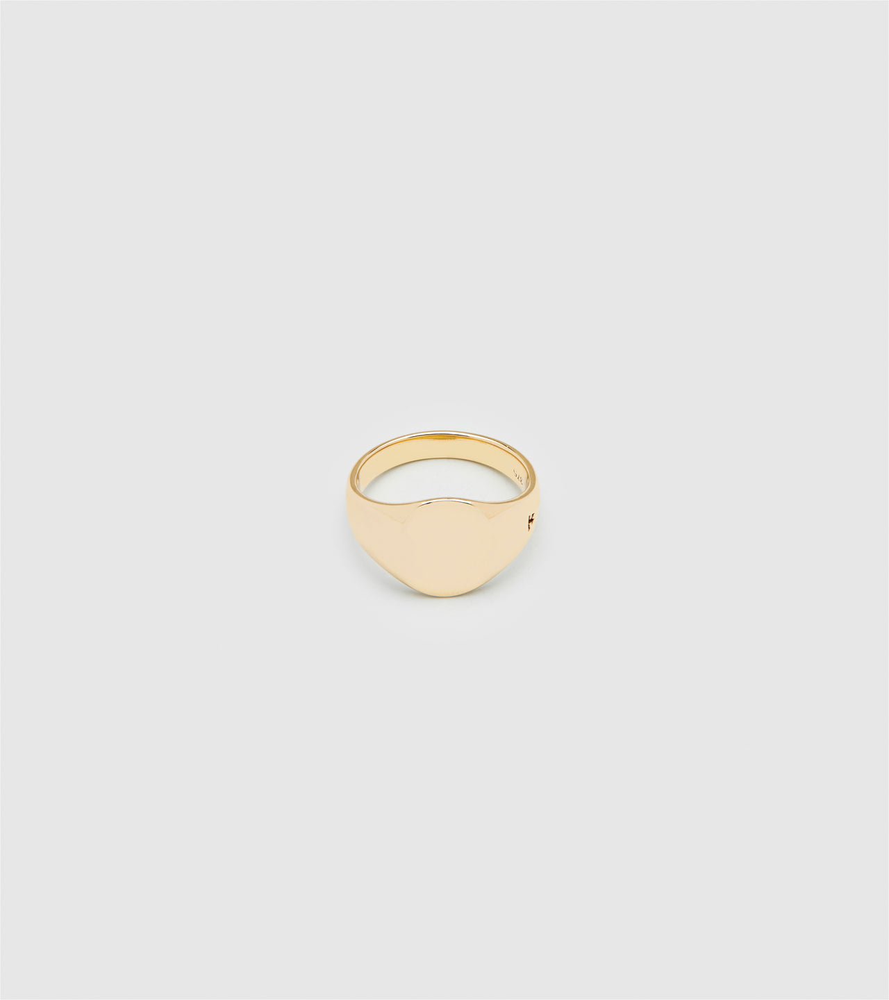 Mini Signet Oval Gold
