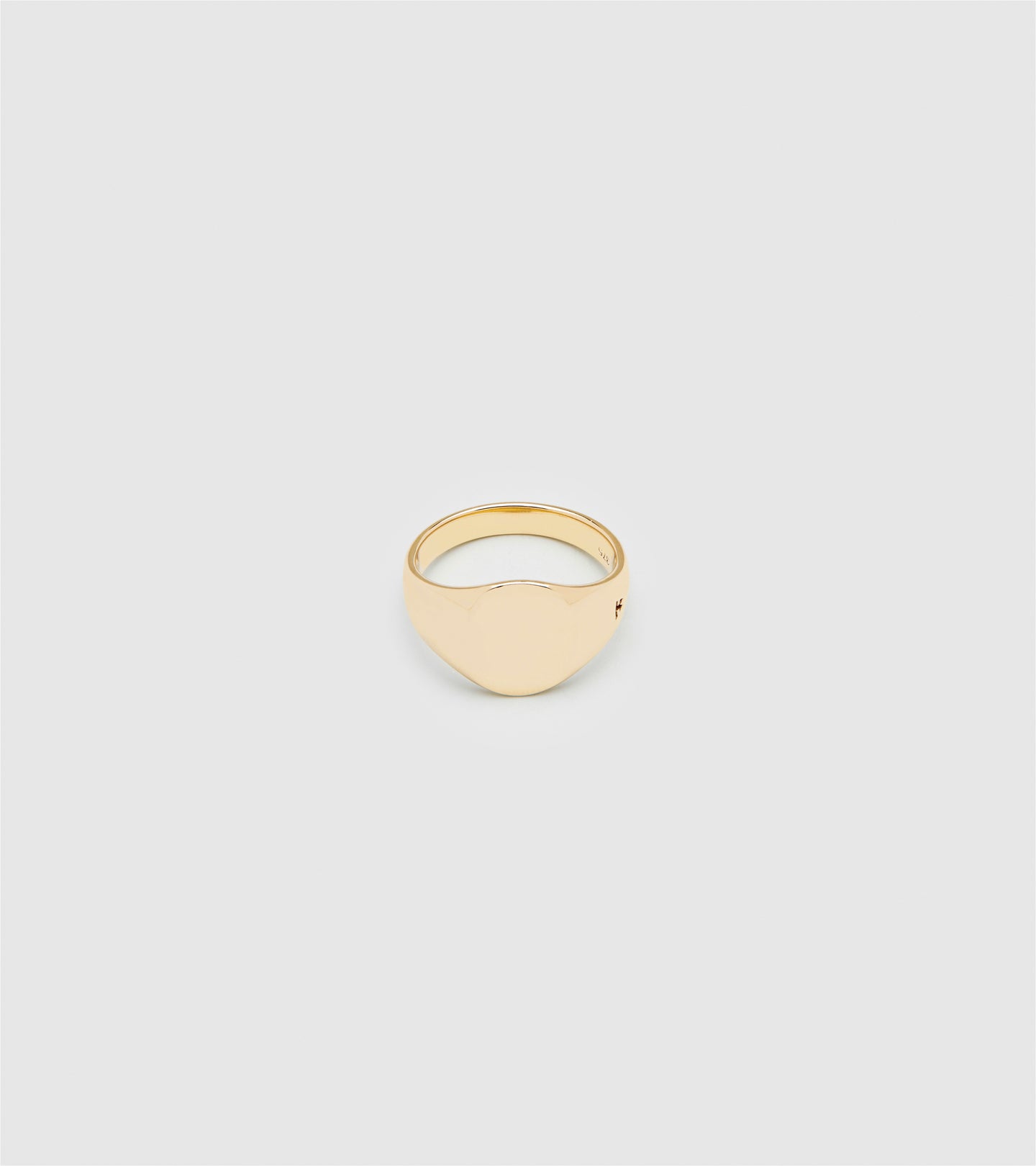 Mini Signet Oval Gold