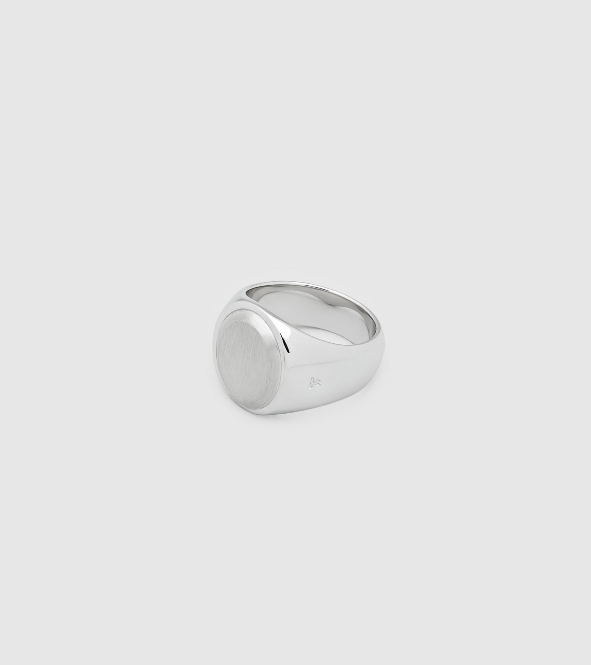 Oval Silver Top