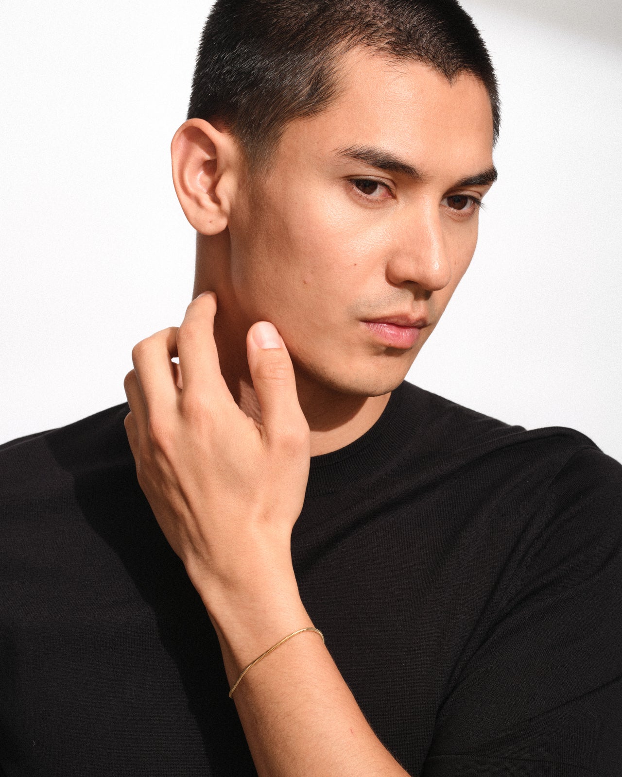 Snake Bracelet Slim Gold