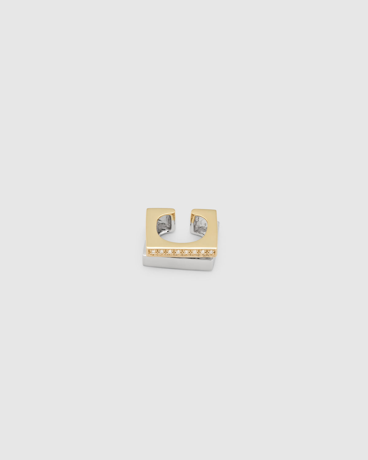Step Ear Cuff Duo CZ