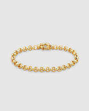 Thick Rolo Bracelet Gold