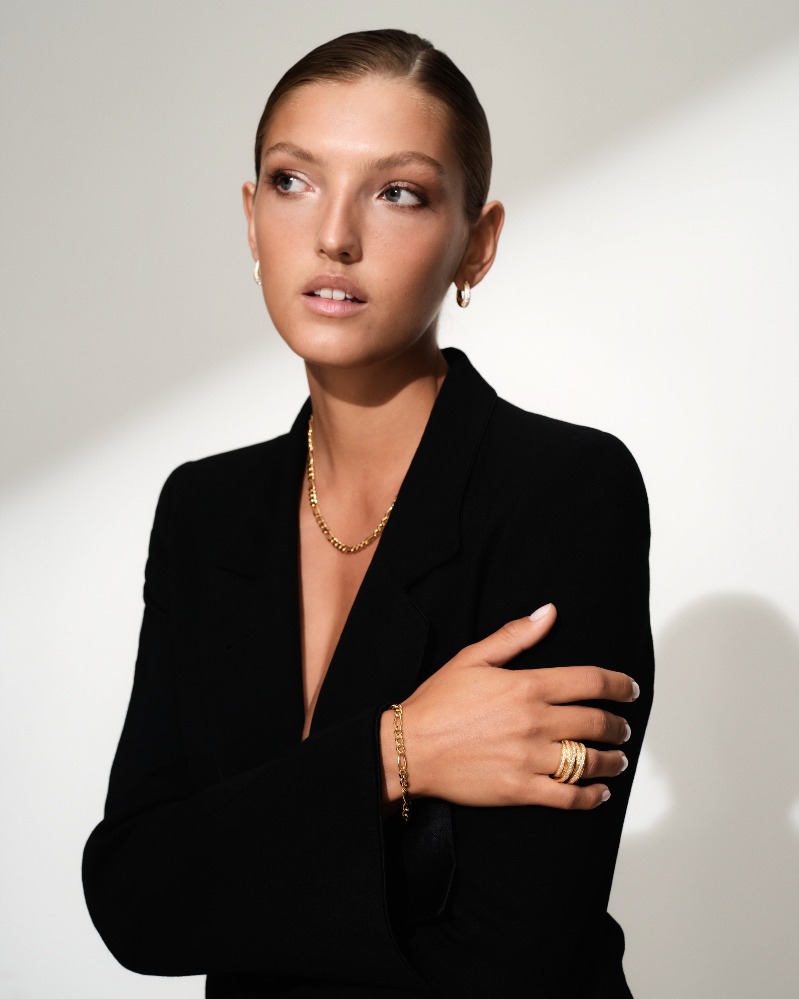 Bo Bracelet Thick Gold – Tom Wood