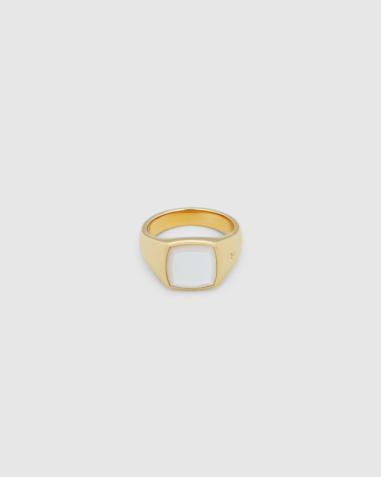 Kay Ring Gold White MOP
