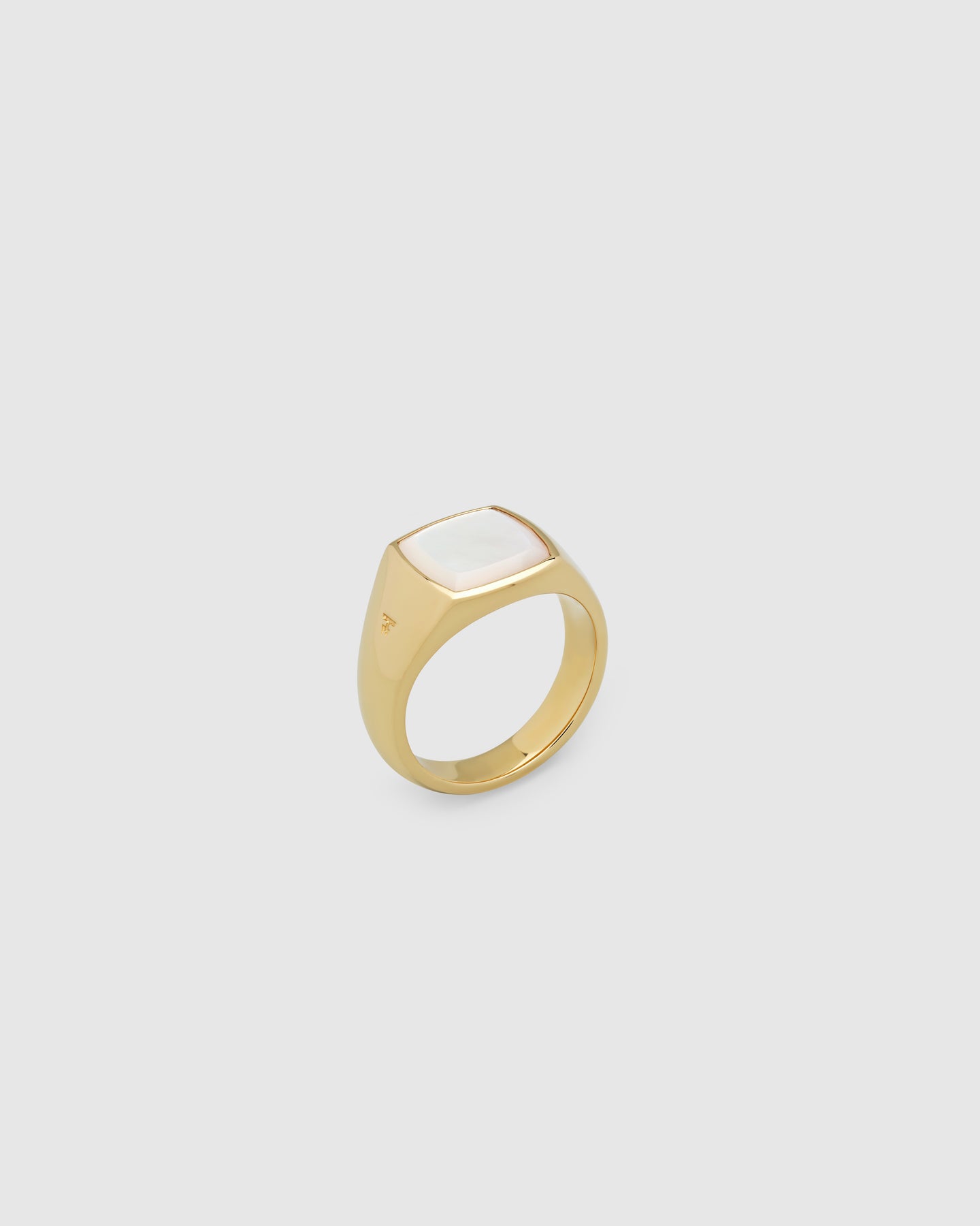 Kay Ring Gold White MOP